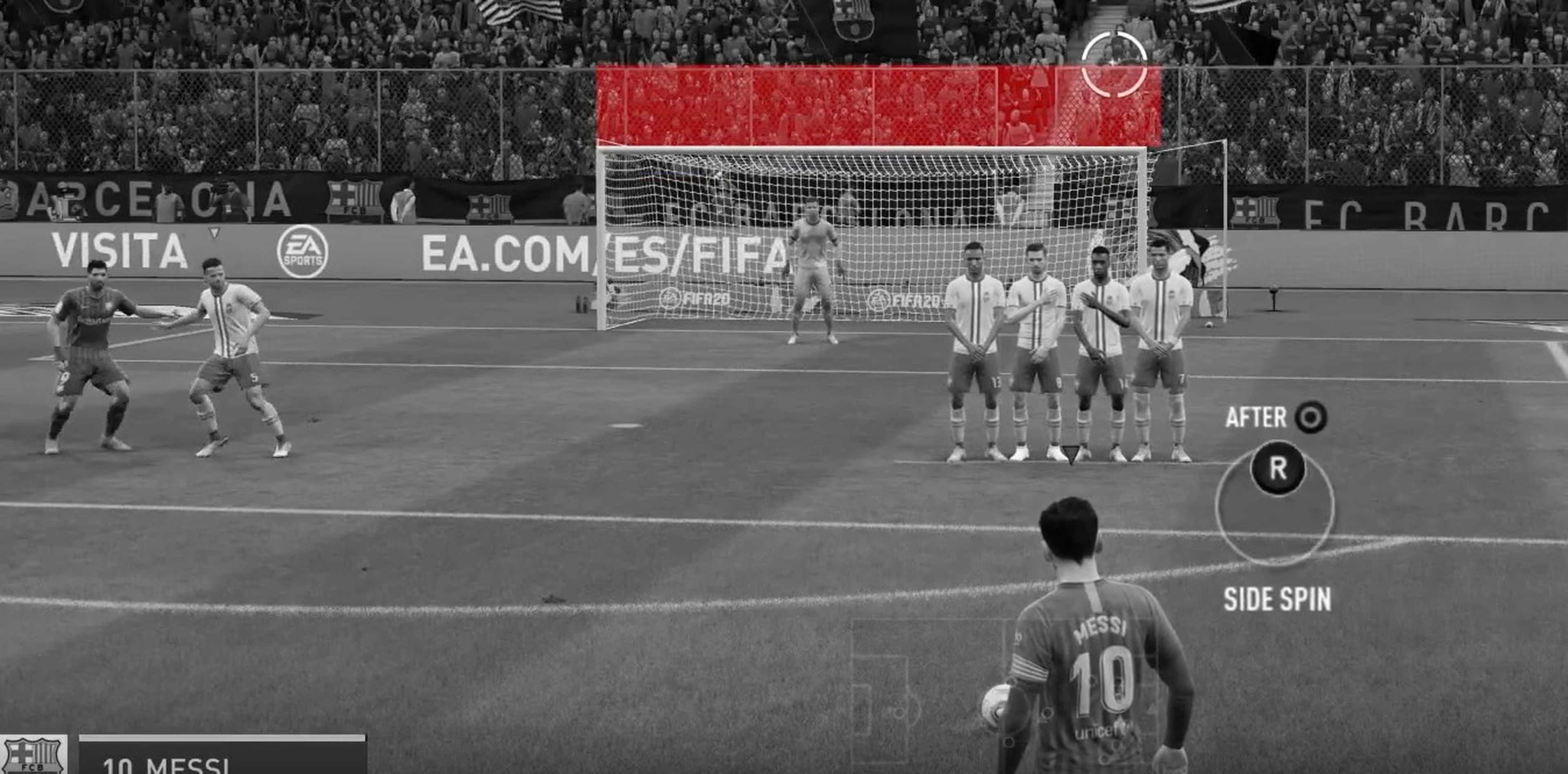 Cómo lanzar faltas en FIFA 20 por encima de la barrera