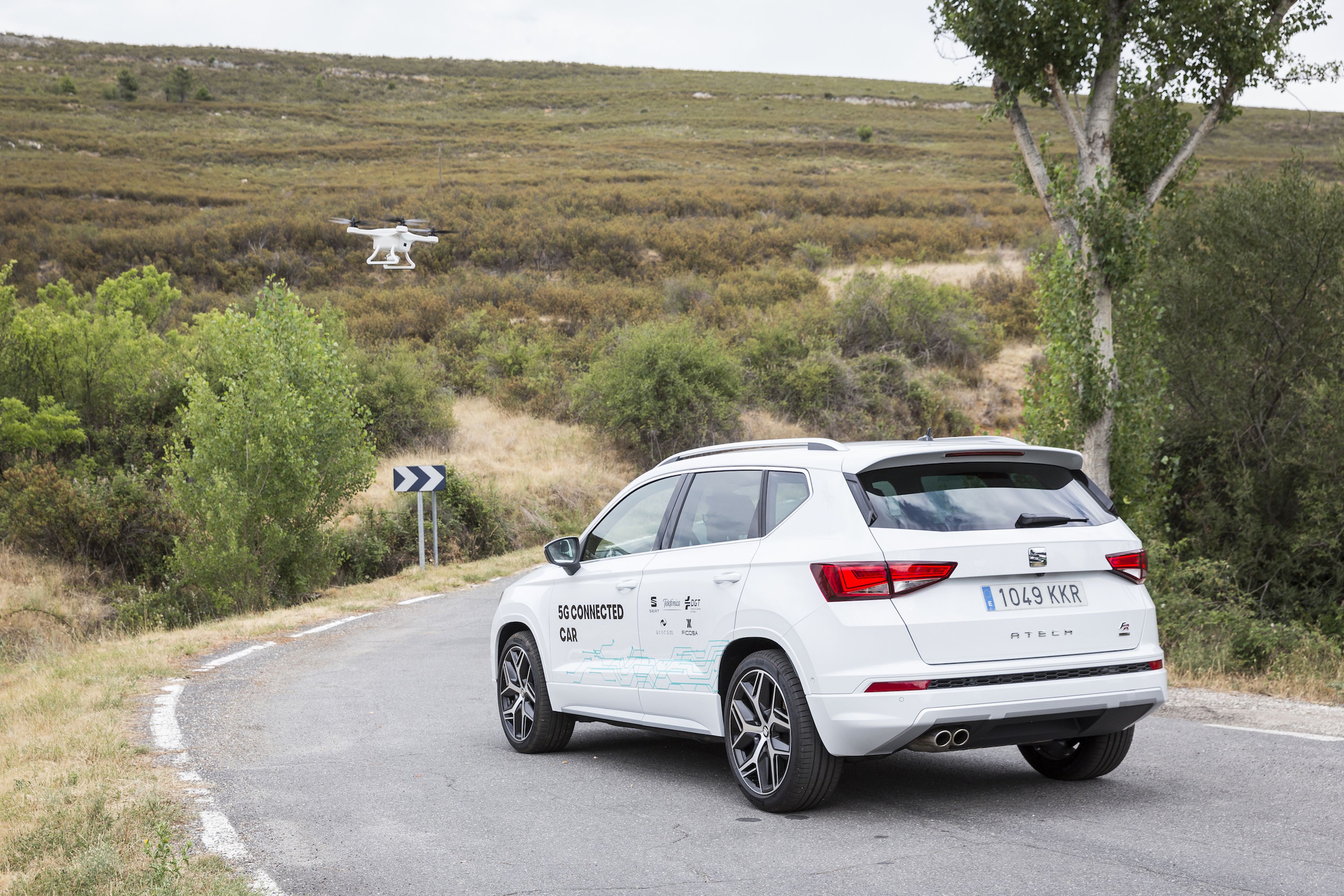 Connected Car frente a un dron