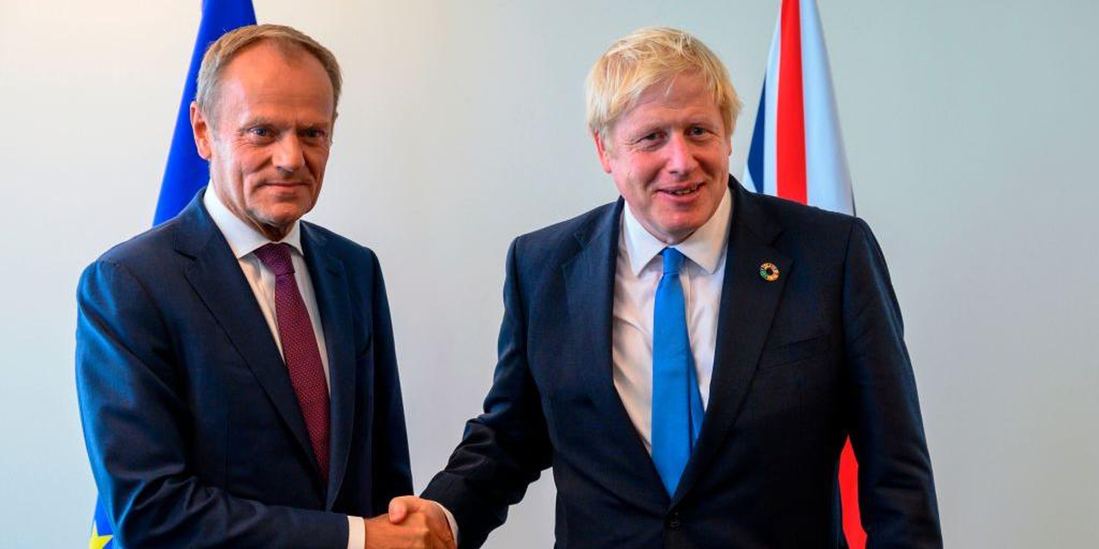 The EU accuses Boris Johnson of playing a ‘stupid blame game’ as the UK says a Brexit deal is now impossible