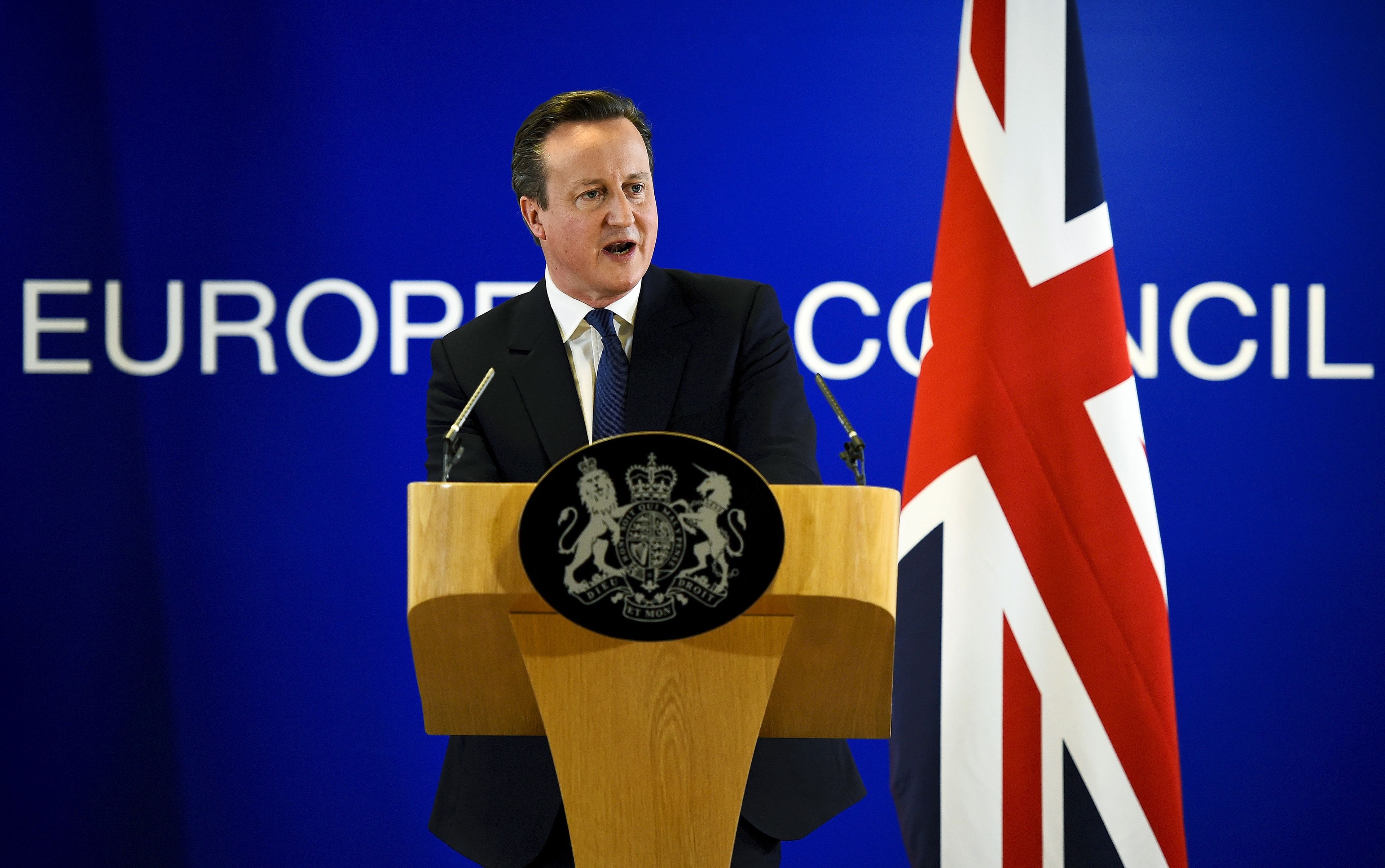 El ex primer ministro británico, David Cameron