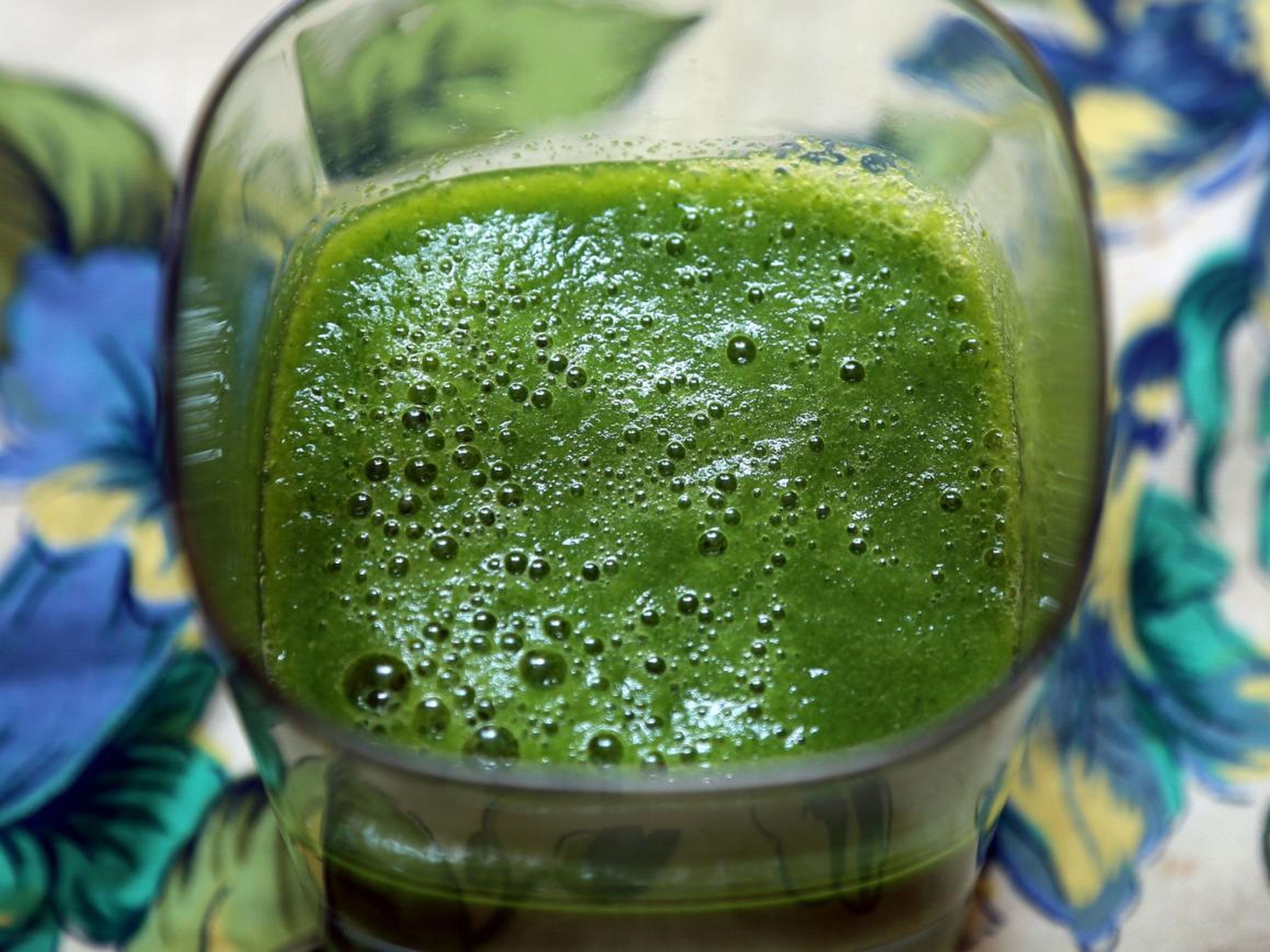 El zumo verde desintoxicará tu organismo.