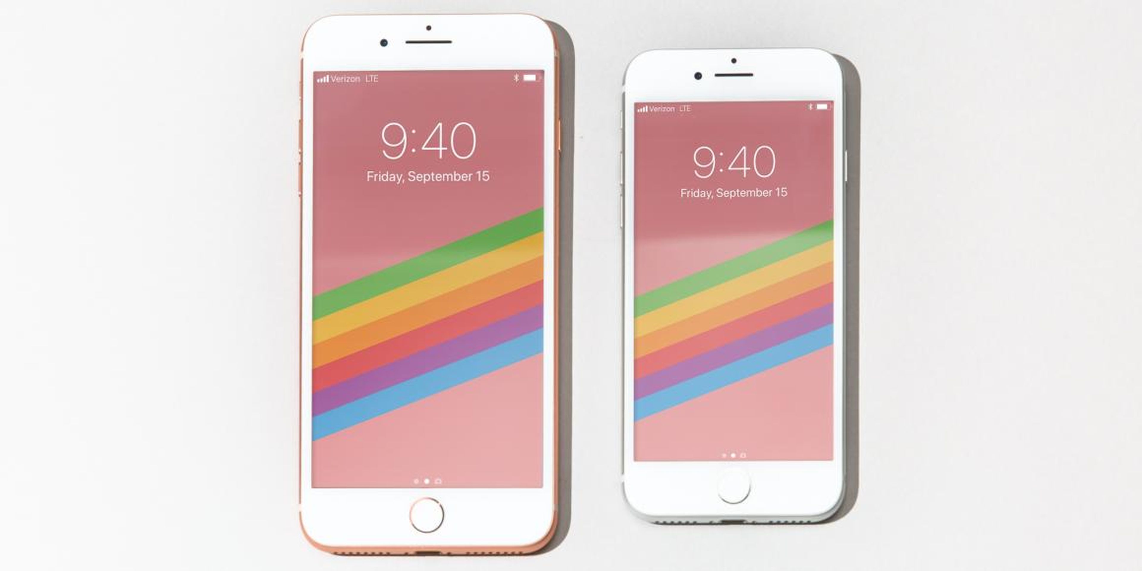 El iPhone 8 y el iPhone 8 Plus.