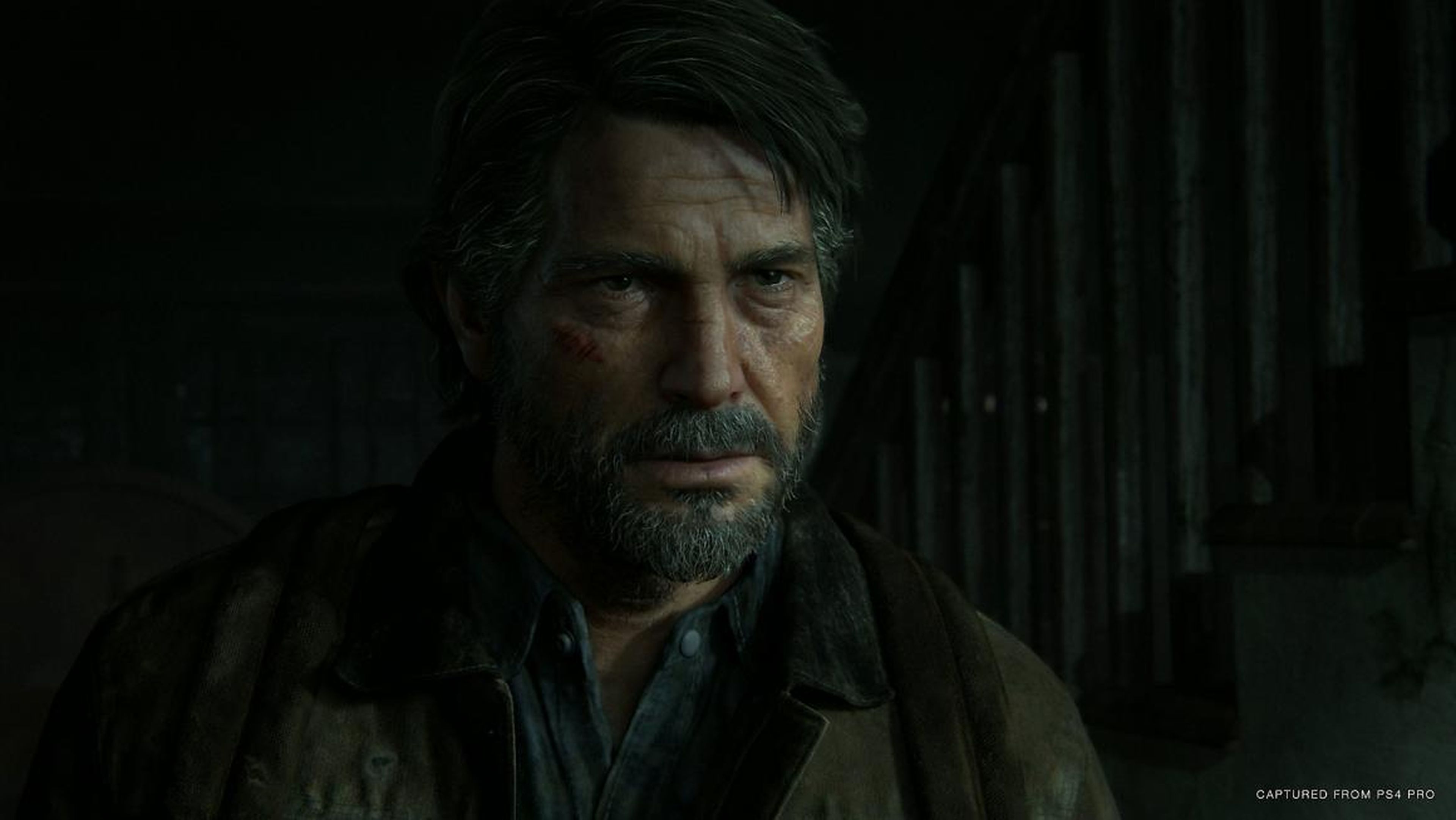 Joel, the man who helped guide Ellie through "The Last of Us," shows up to help her in "Part II," but it seems like the two haven't seen each other in a long time.