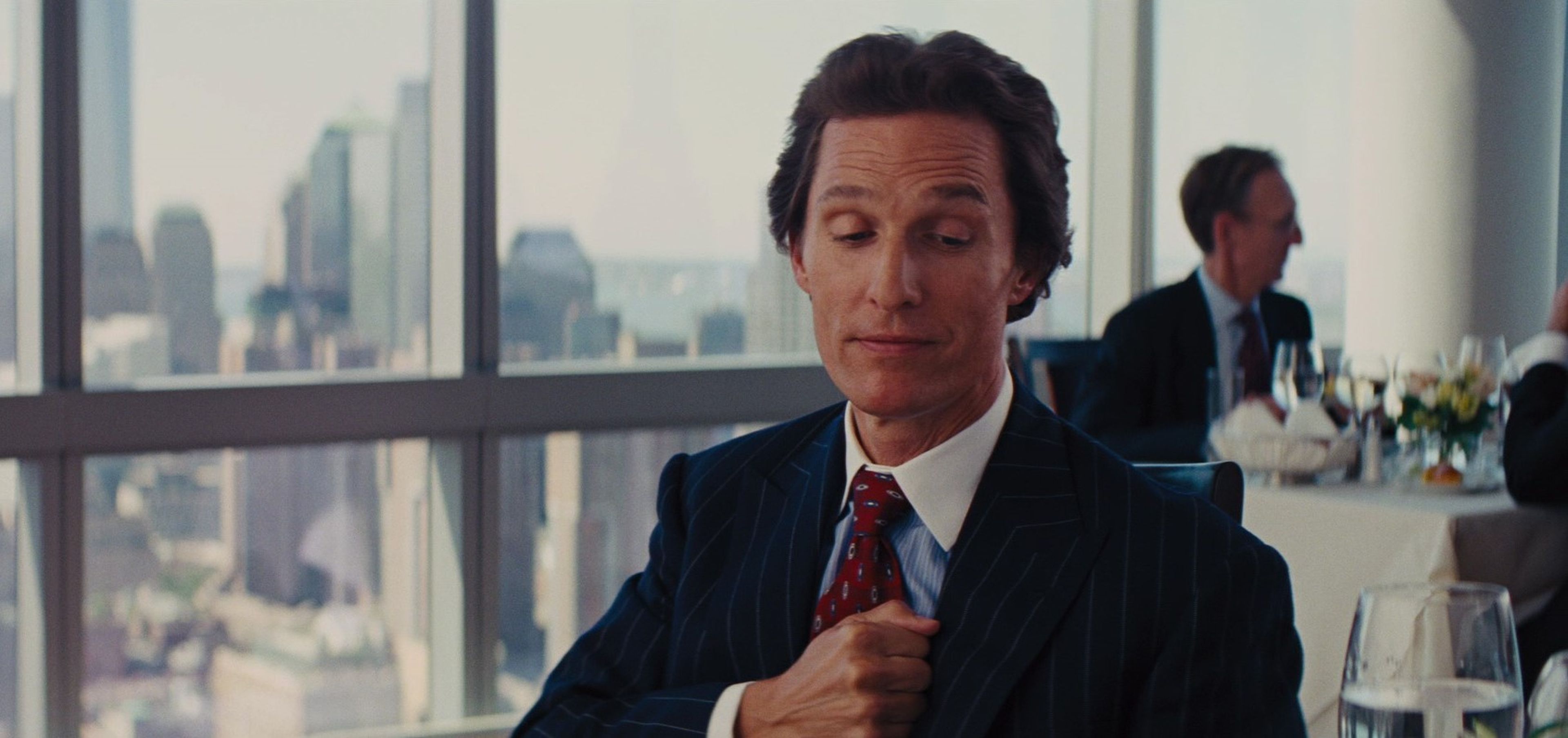 Matthew McConaughey en El Lobo de Wall Street