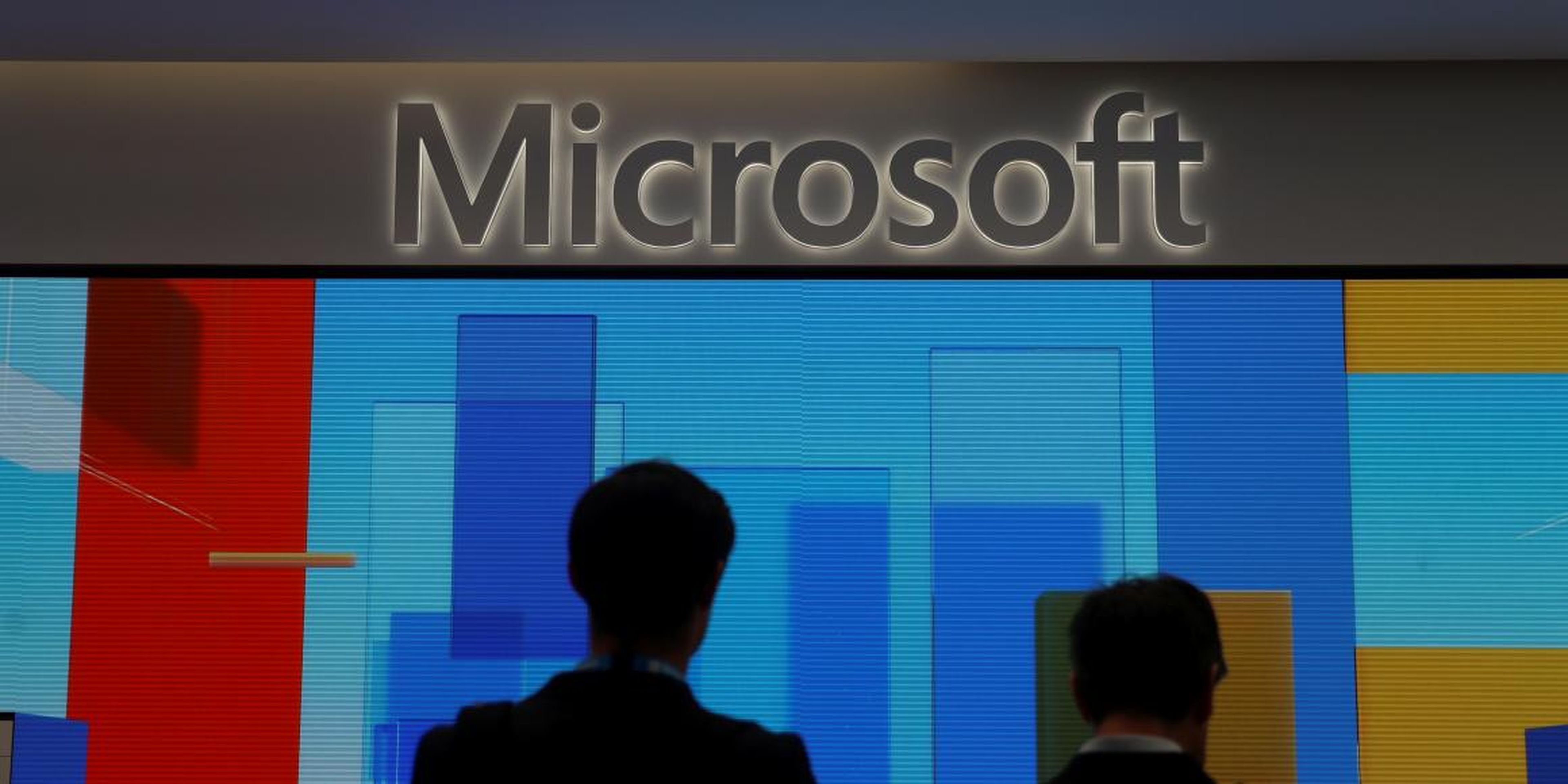 Microsoft share just opened at a record high after beating Amazon to a controversial contract with the Pentagon worth $10 billion