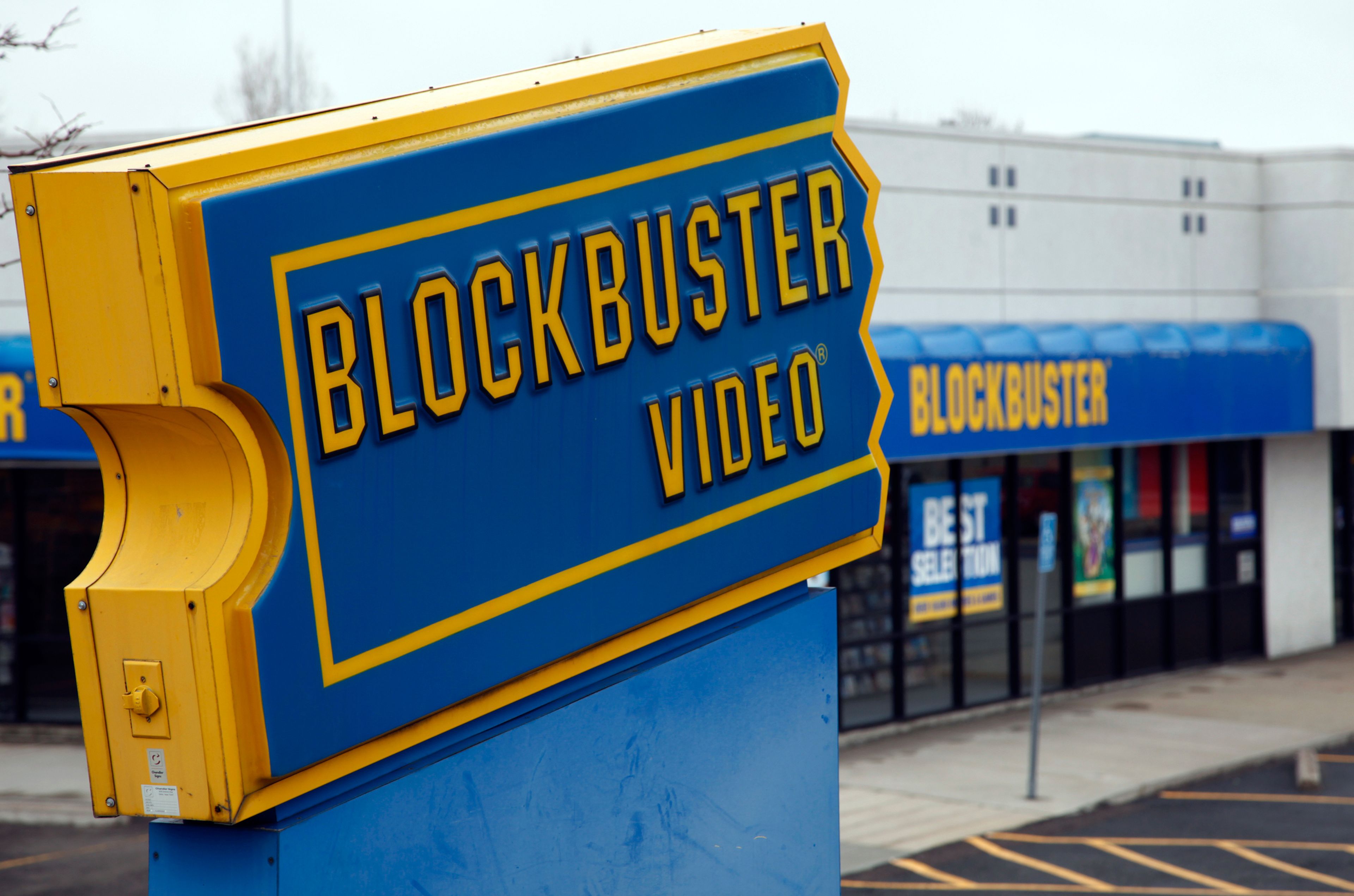 Un establecimiento de Blockbuster en Denver (Estados Unidos) en una fotografía de archivo.