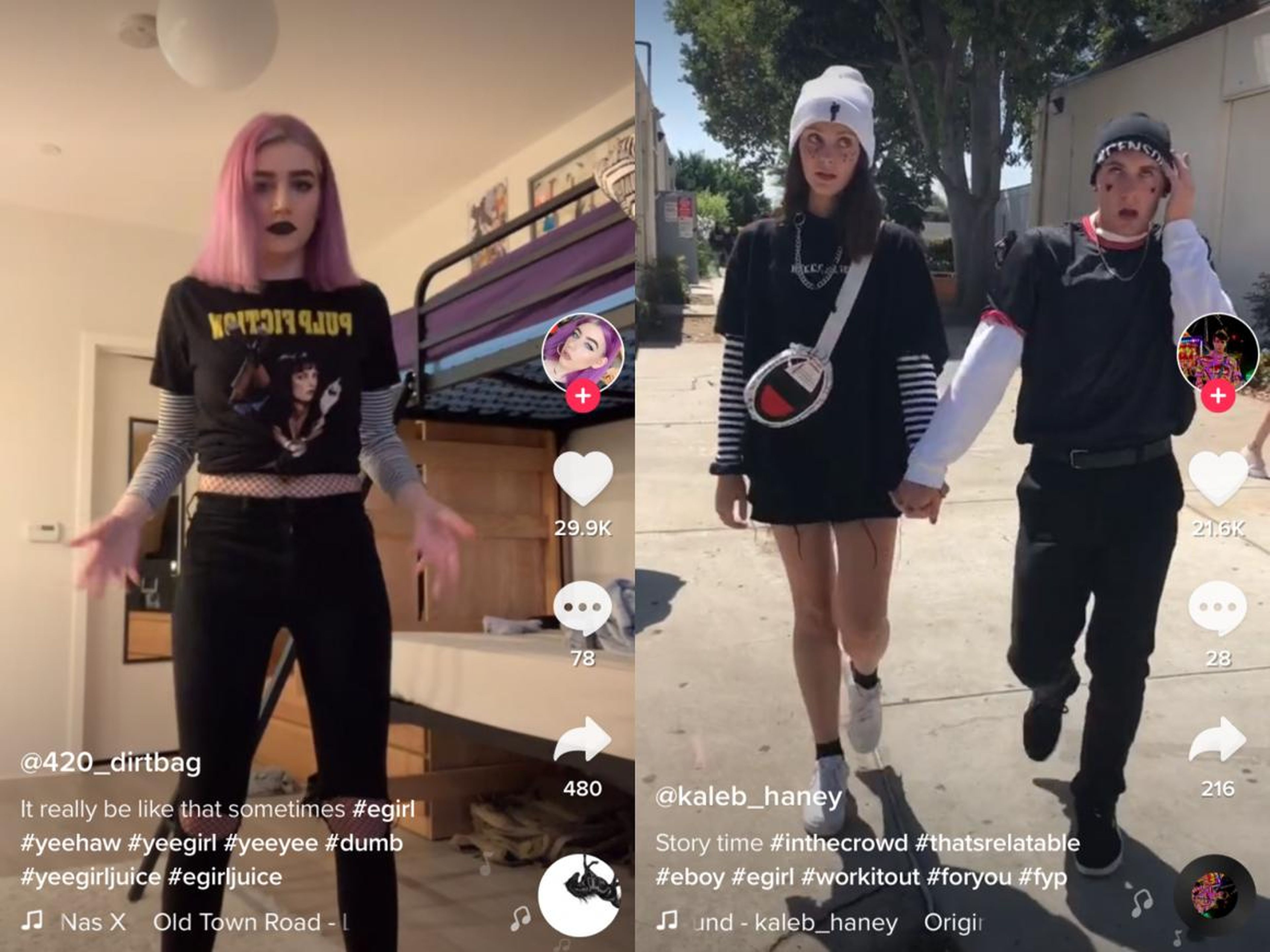 Ultimately, the e-girl and the e-boy are the anti-influencers. "Scene girls and emo girls were a counter to the preppy, Juicy Couture look of the era (see: Paris Hilton) the way e-girls may be a counter to the polished, Facetuned