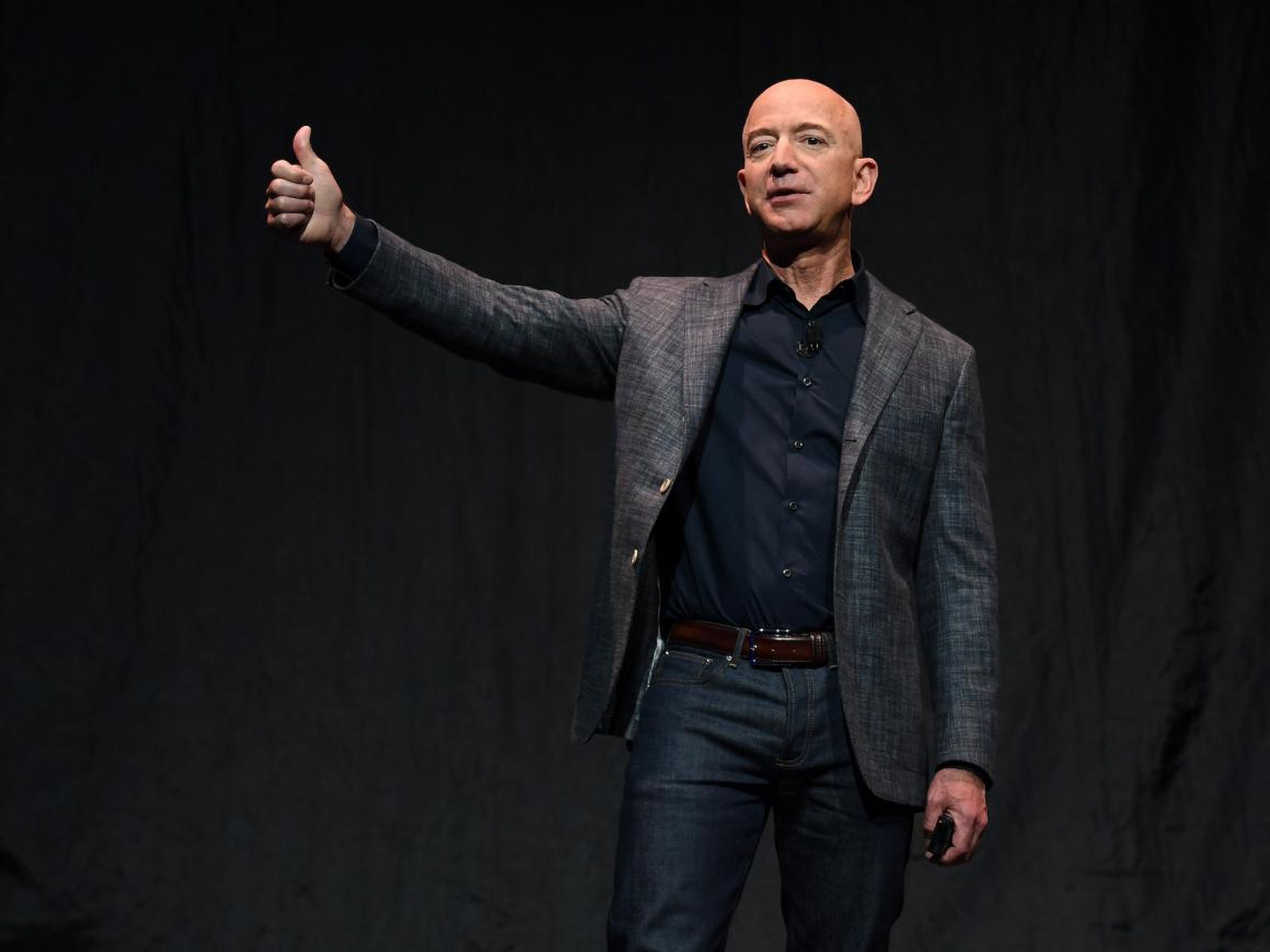 Jeff Bezos, CEO de Amazon.