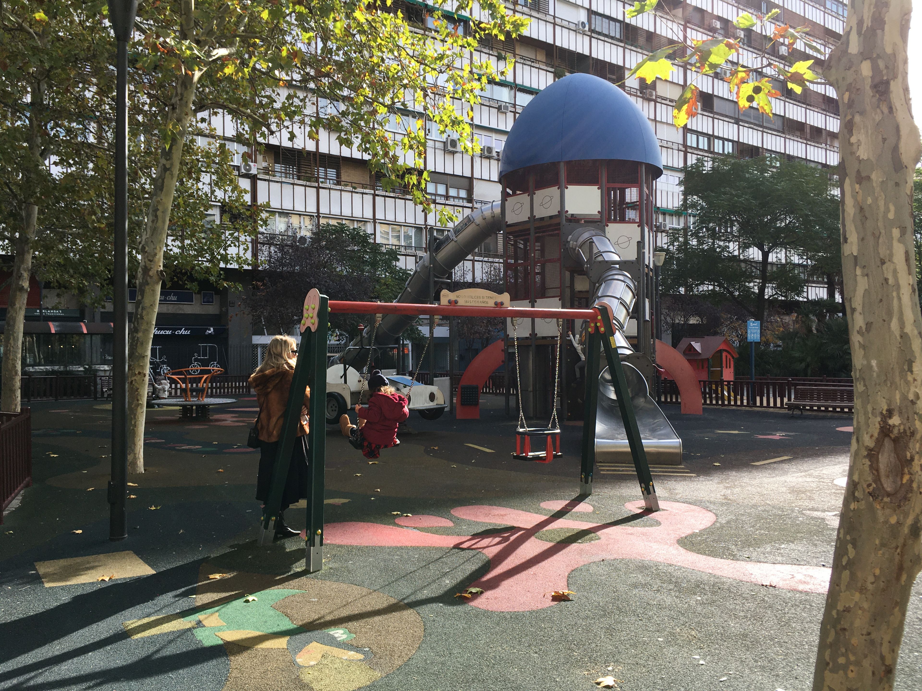 Barrio Salamanca: Parque infantil