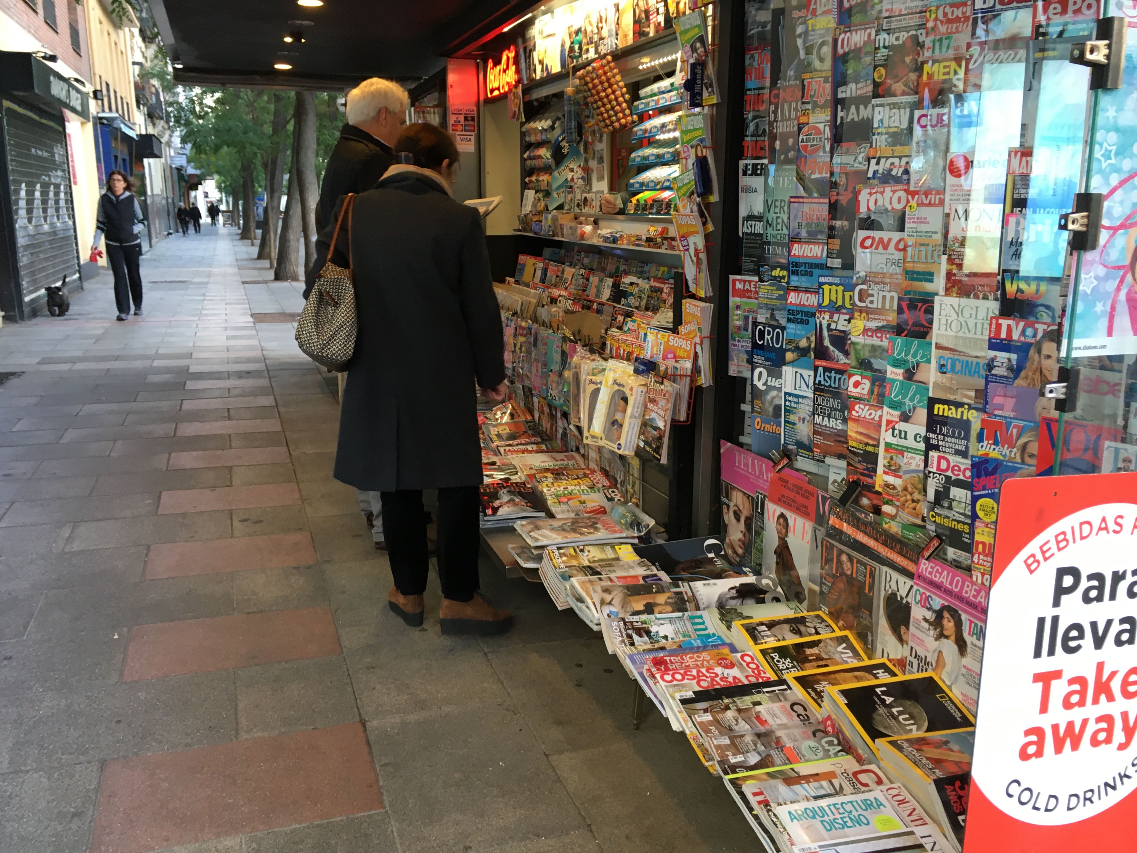 Barrio Salamanca: periódicos a primera hora