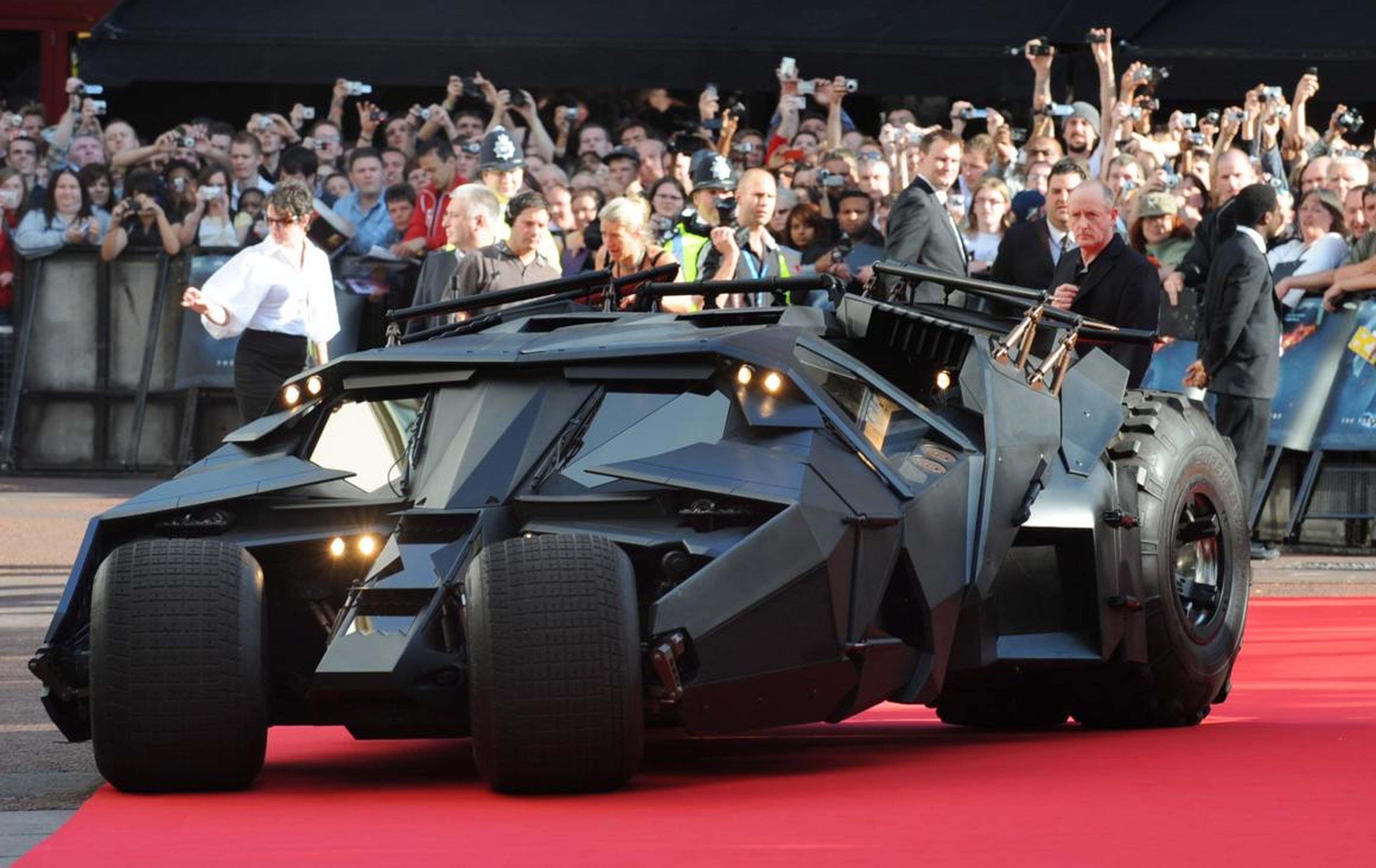 The Batmobile "Tumbler" and its successors in the films that followed offered a militaristic take on the Dark Knight's ride — and further Cybertruck inspiration from Hollywood.