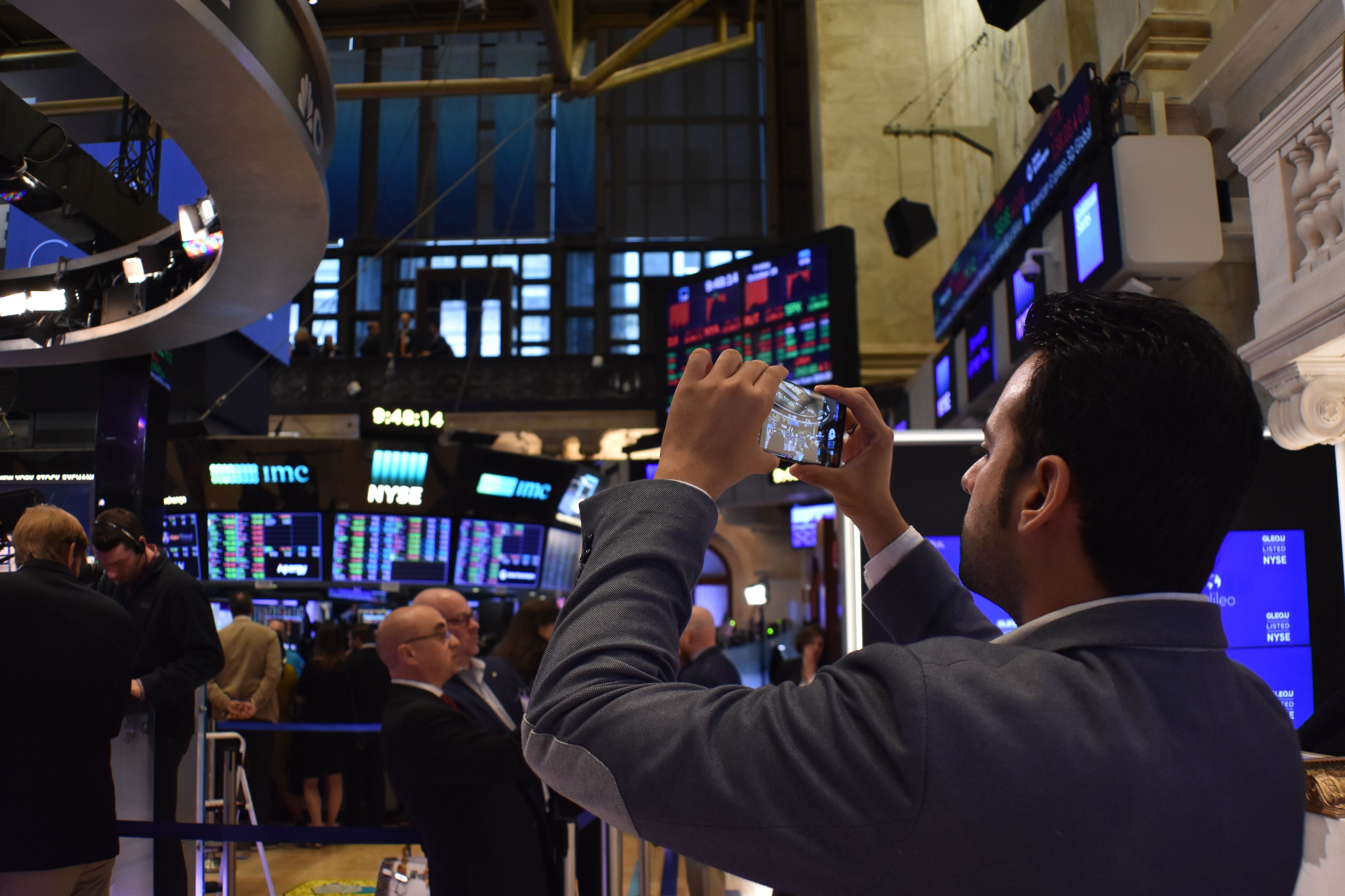 Cada rincón en Wall Street brinda la oportunidad de tomar una fotografía.