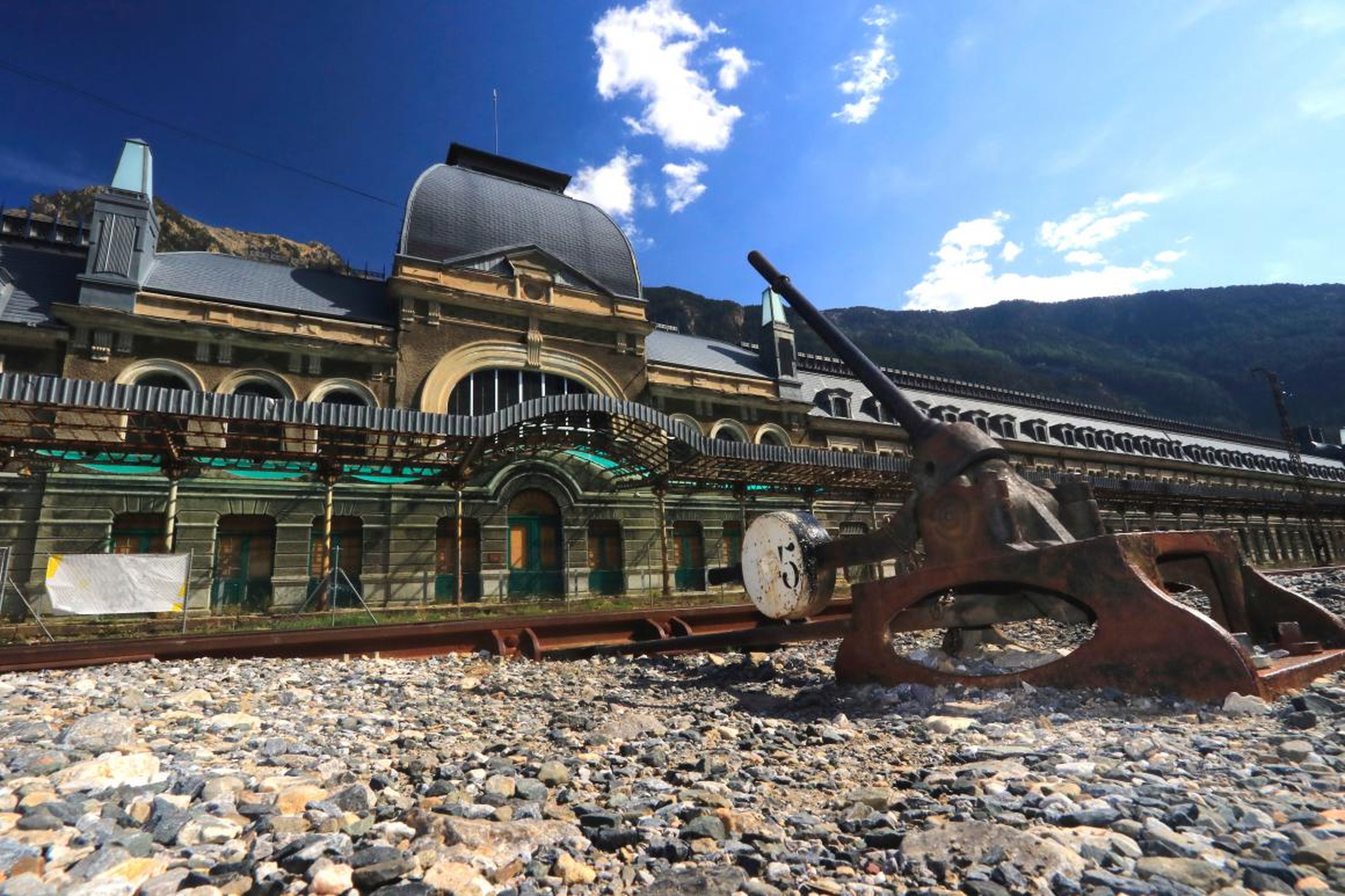 Canfranc was once the biggest train station in Europe upon opening in 1928.