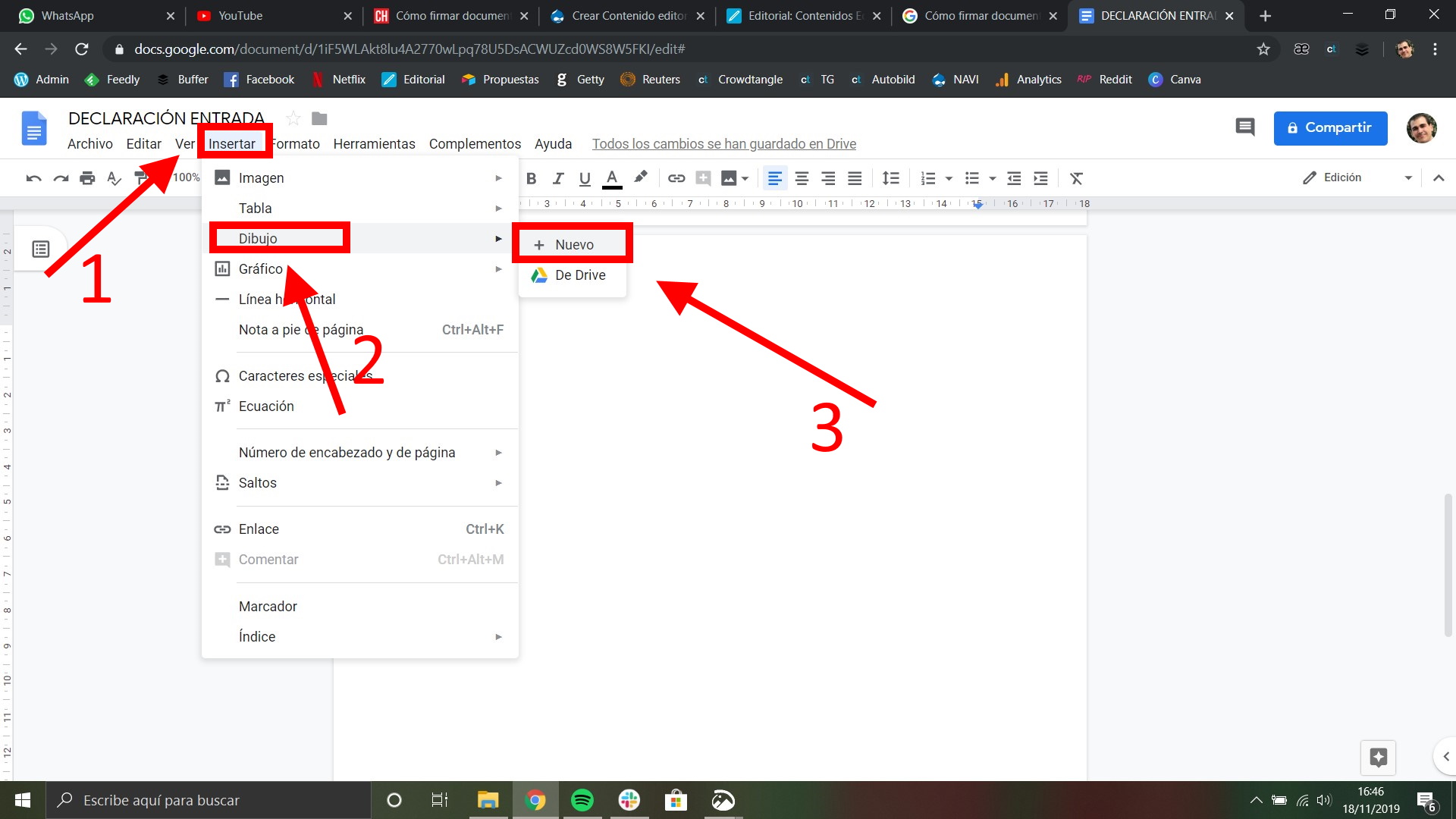 Cómo Firmar Documentos Con Google Docs Paso A Paso