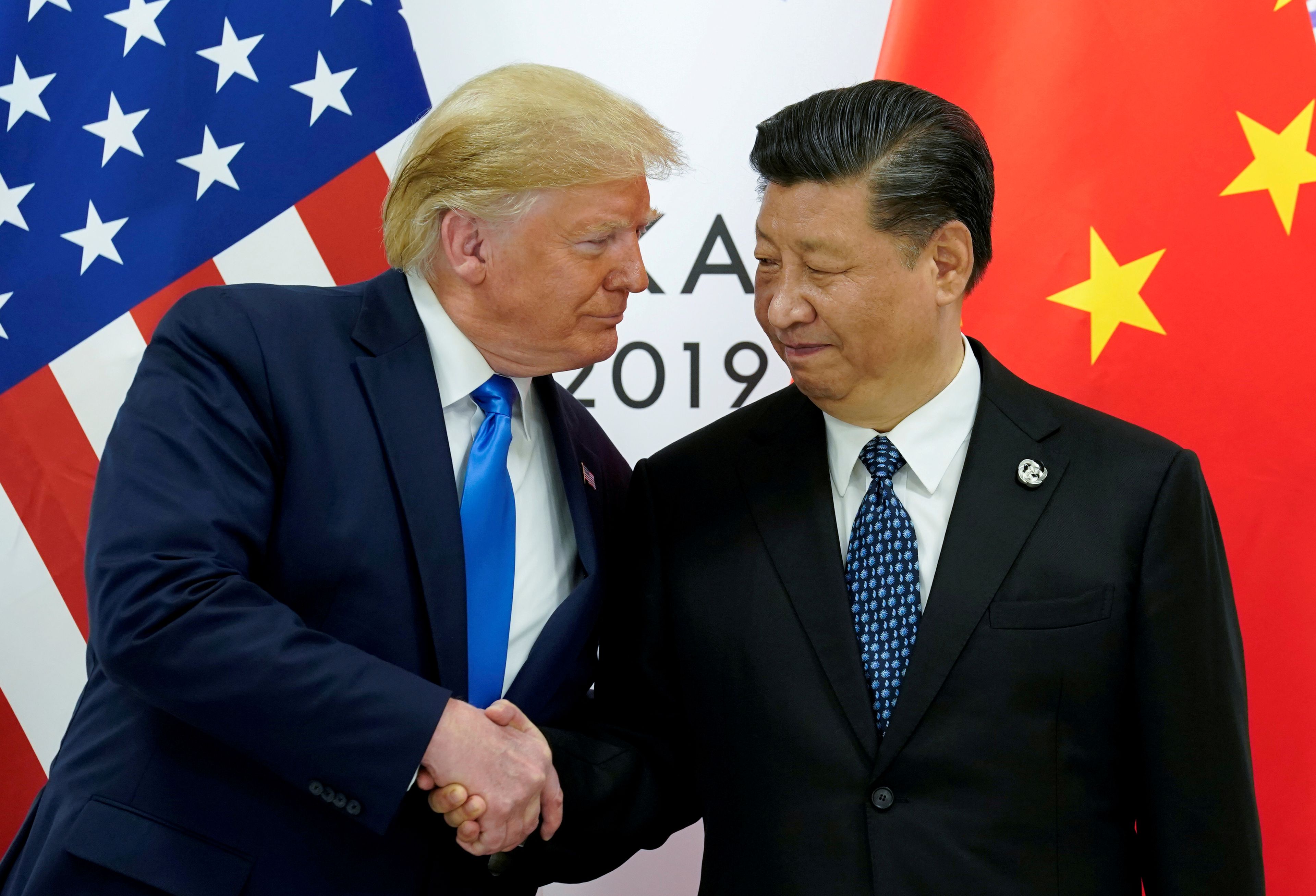 Donald Trump y Xi Jinping en la cumbre del G20 de Osaka.