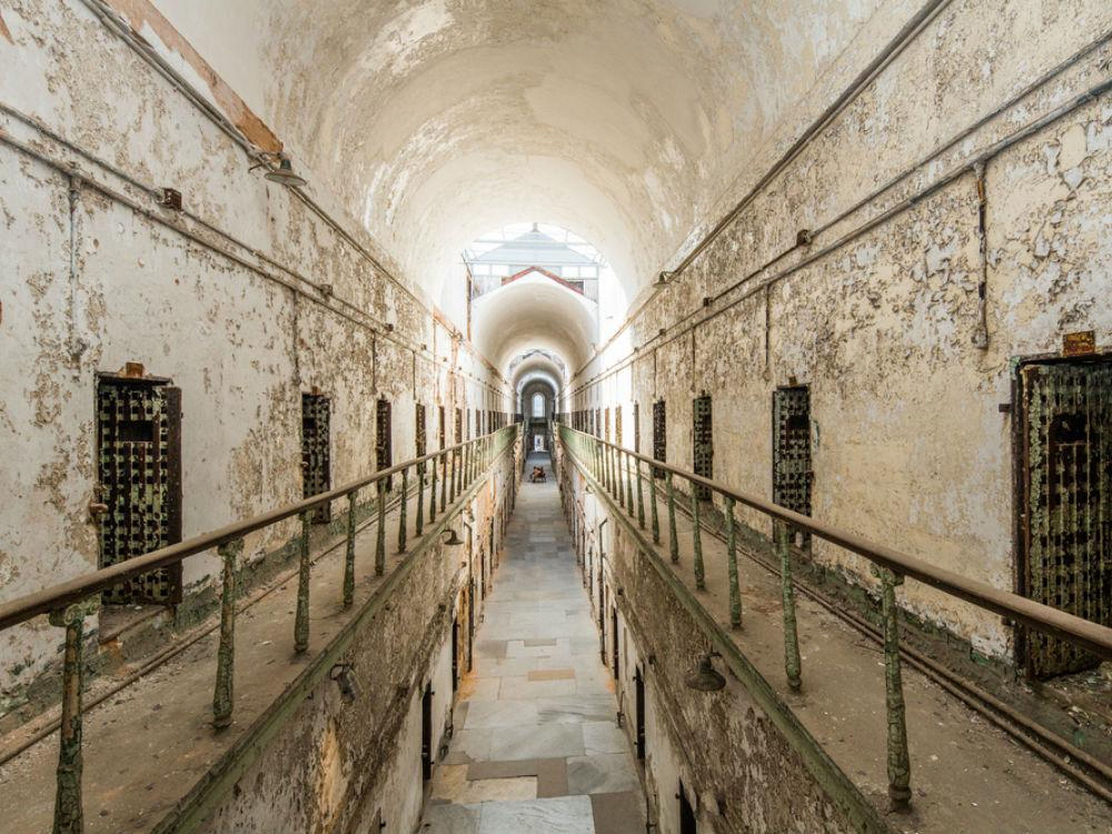 Eastern State Penitentiary en Filadelfia.