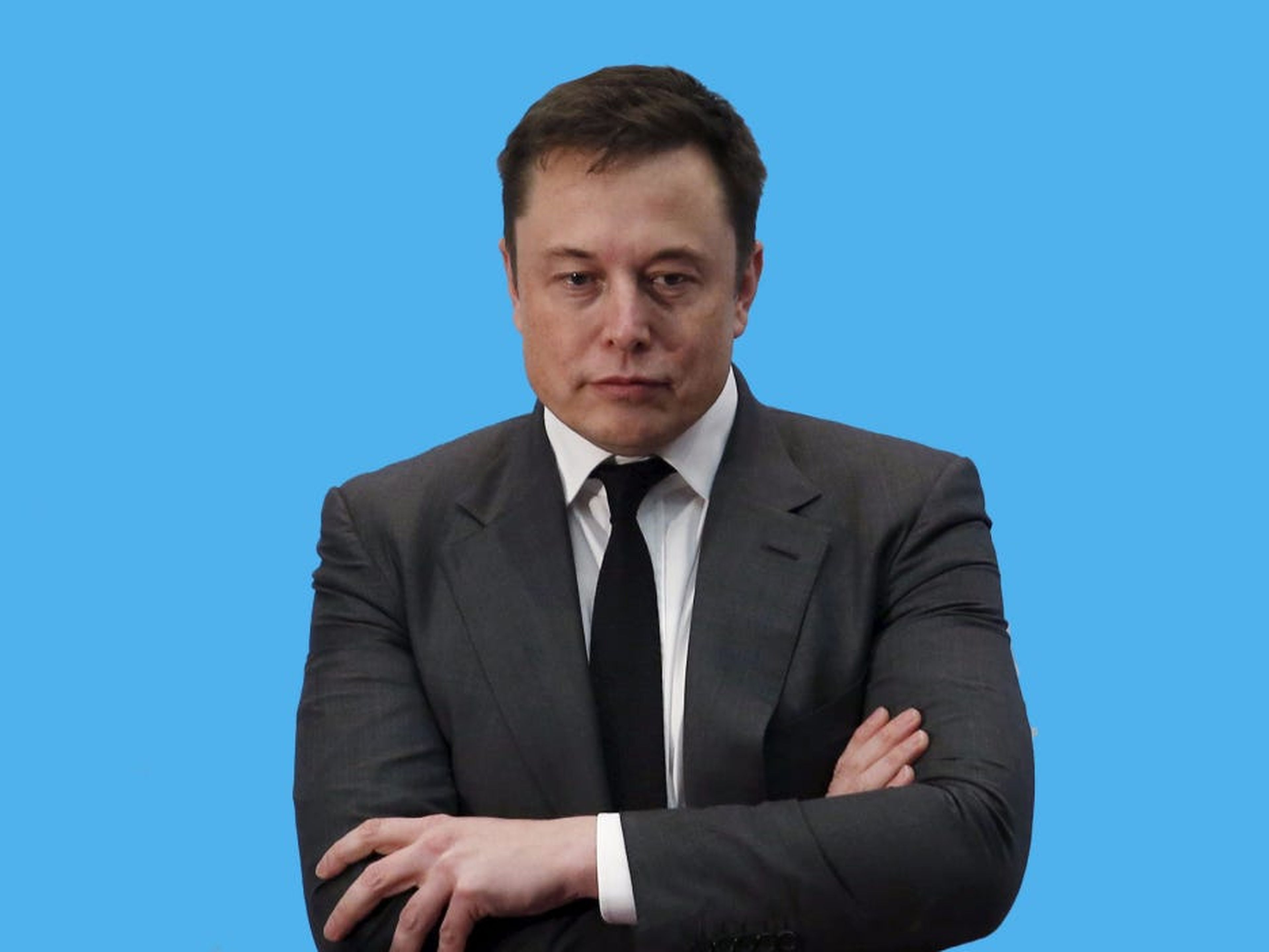 Elon Musk serio