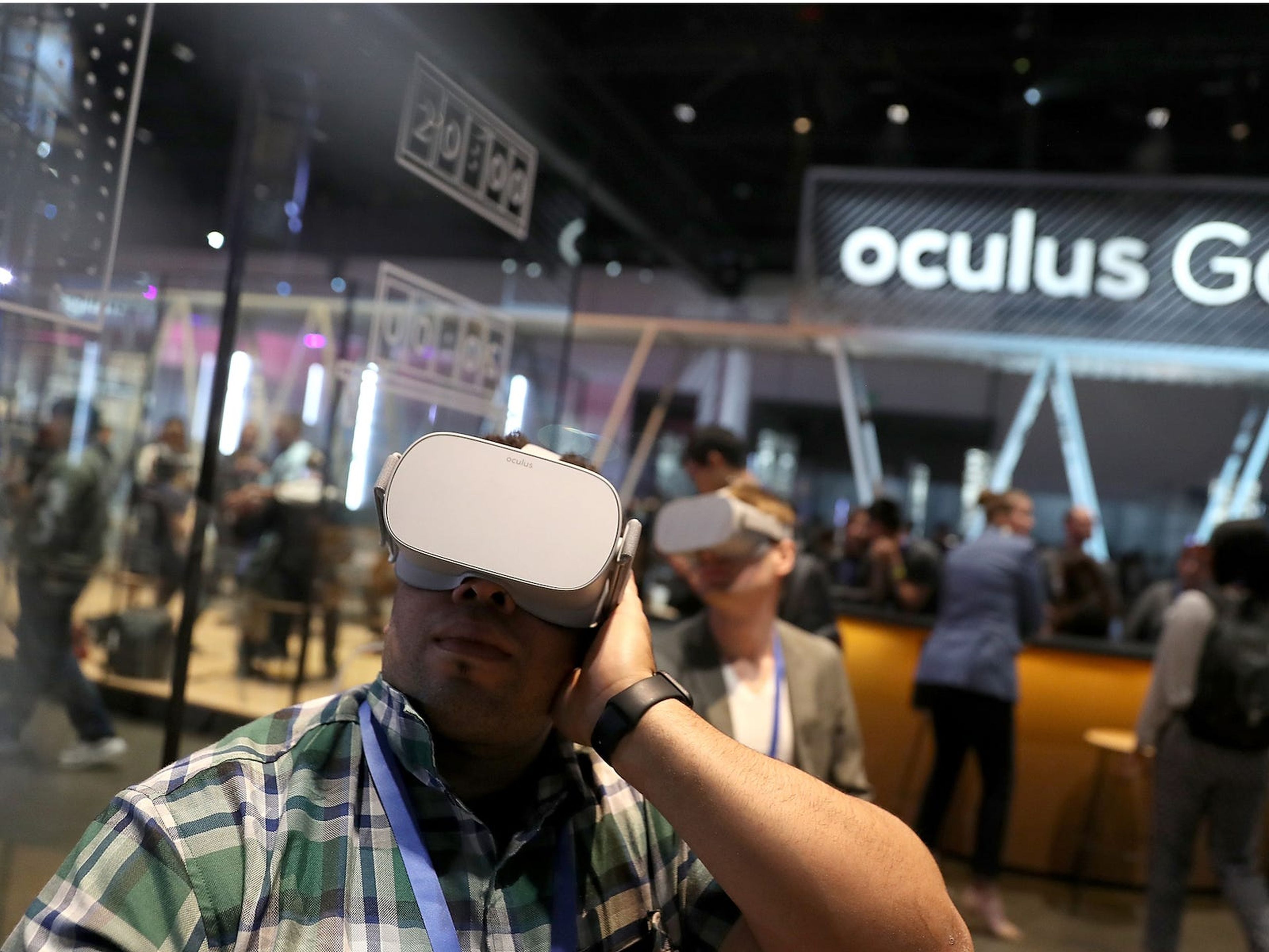 Las gafas de Oculus.
