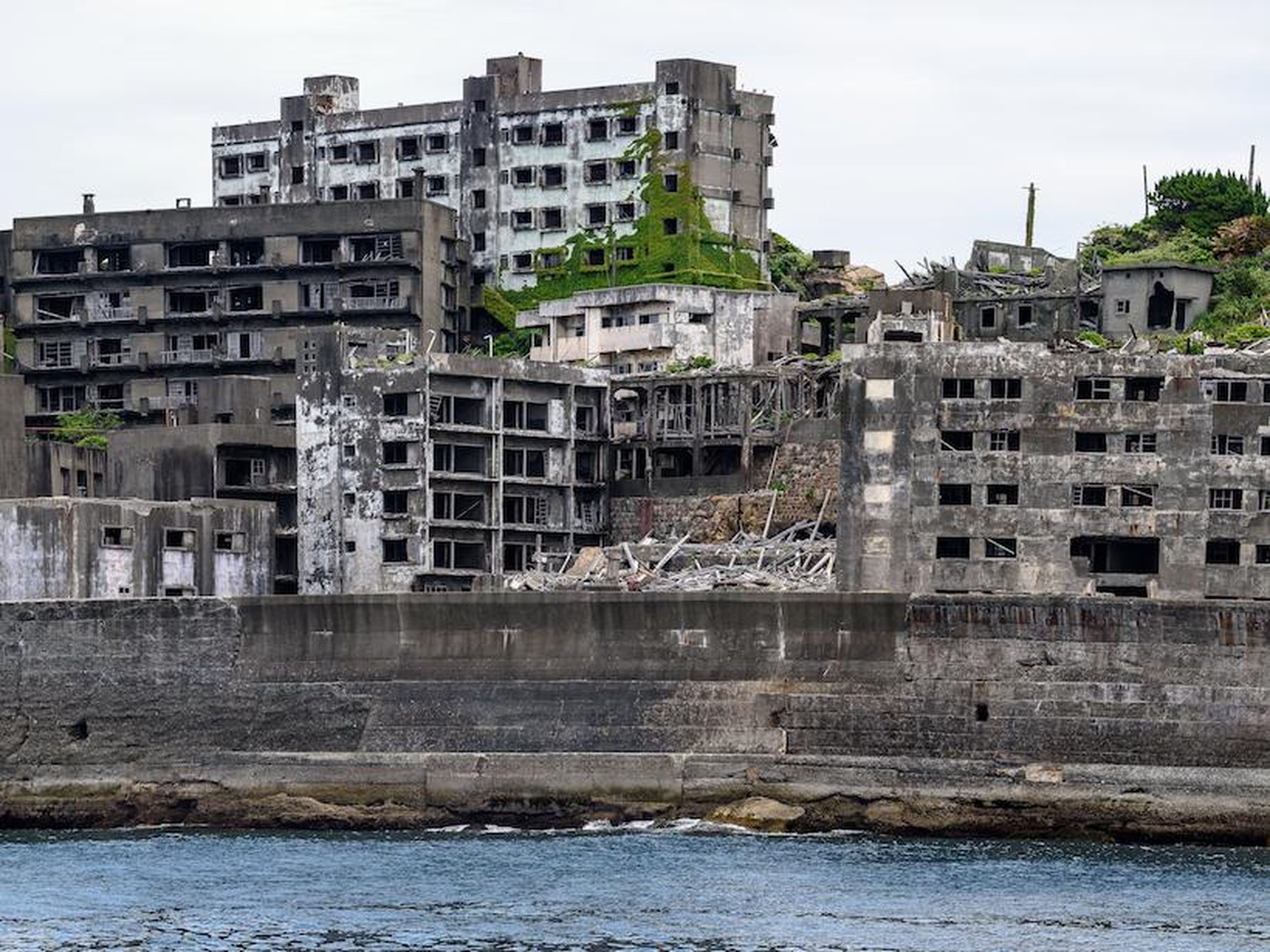 This ghostly abandoned island was used as the villain's lair in a James Bond movie.