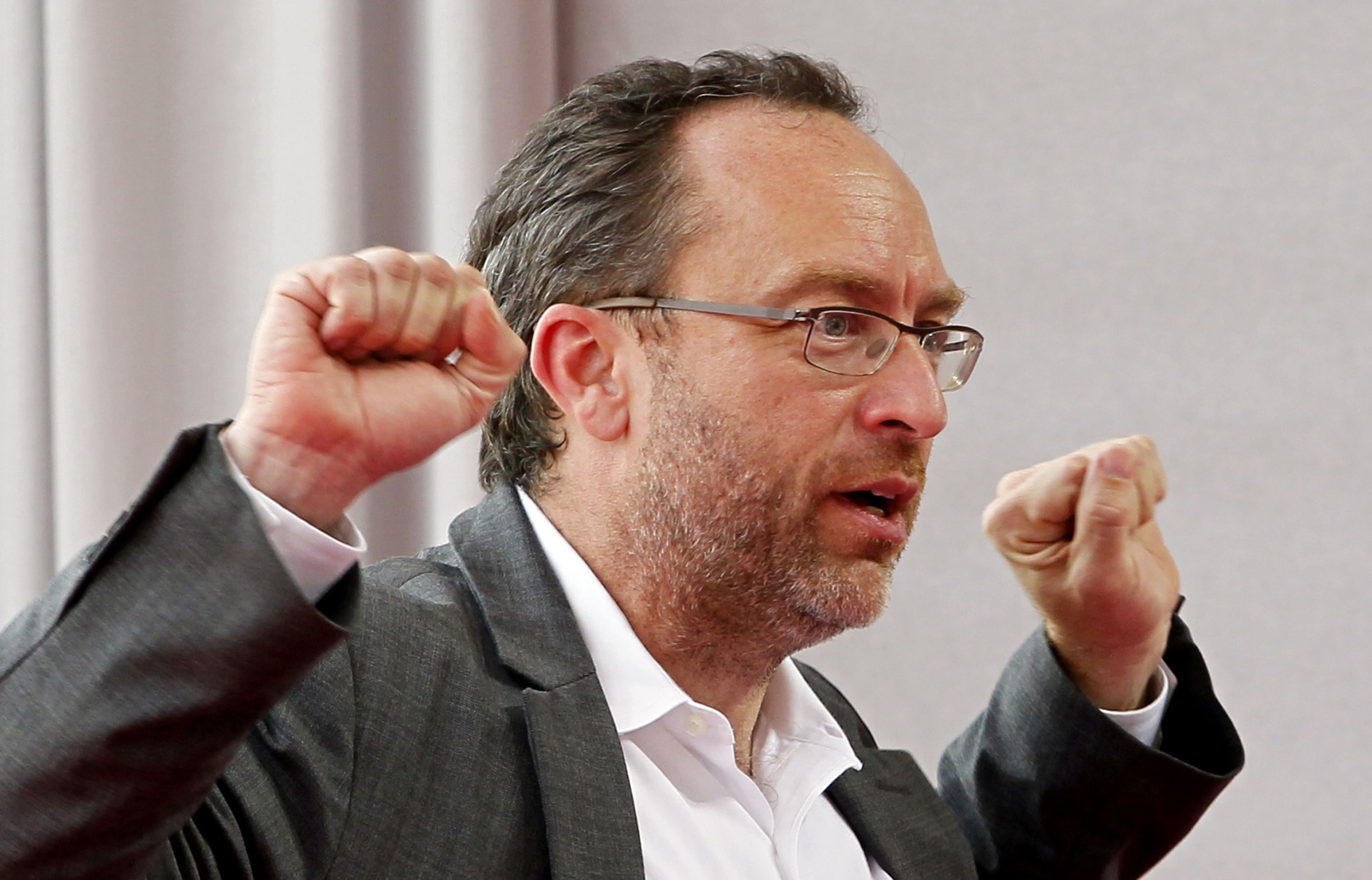 Jimmy Wales, cofundador de Wikipedia.