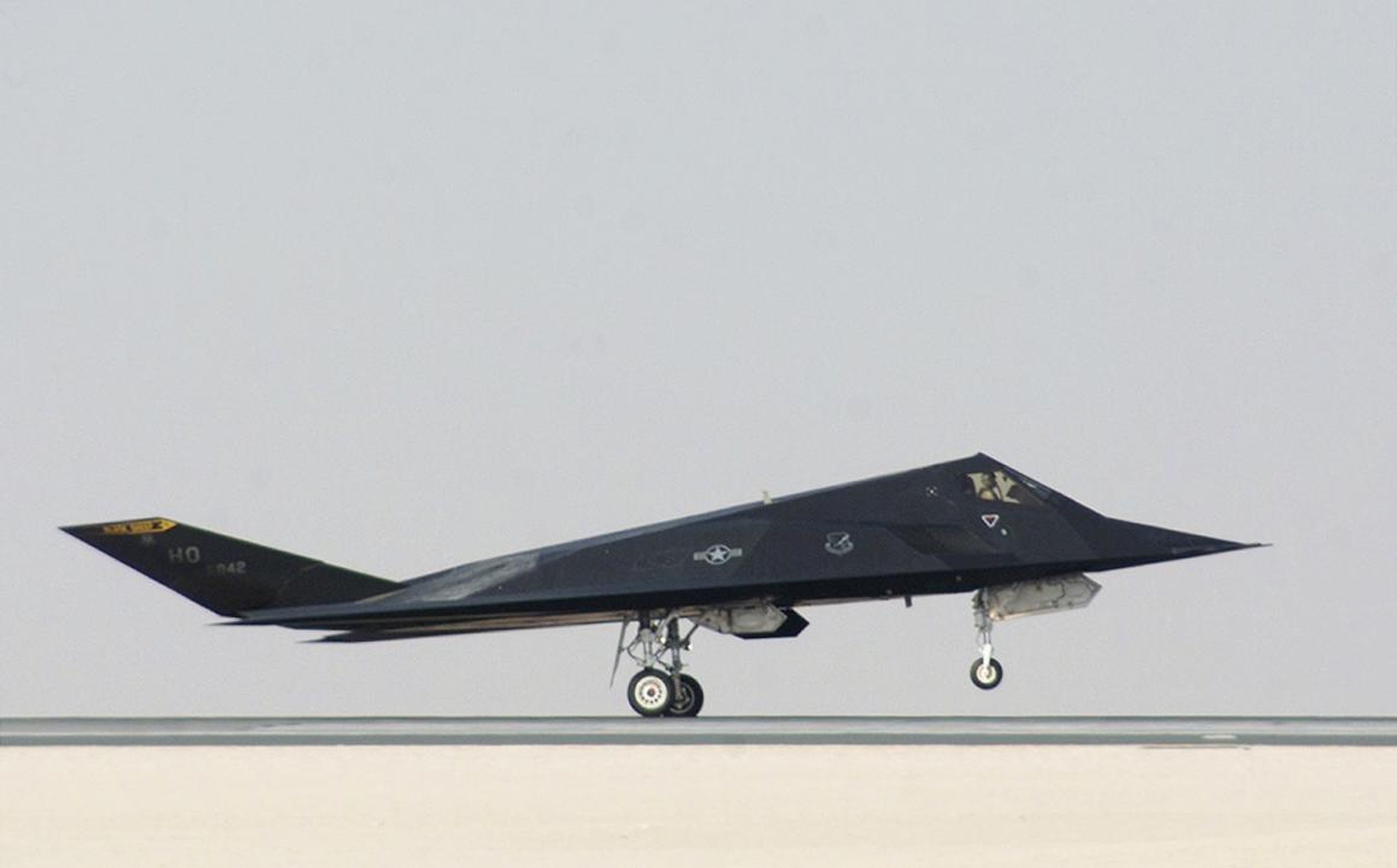 Lockheed's F-117 Nighthawk Stealth Fighter is a clustering of radar-defeating angles and edges that clearly caught Tesla designer Franz Von Holzhausen's attention.