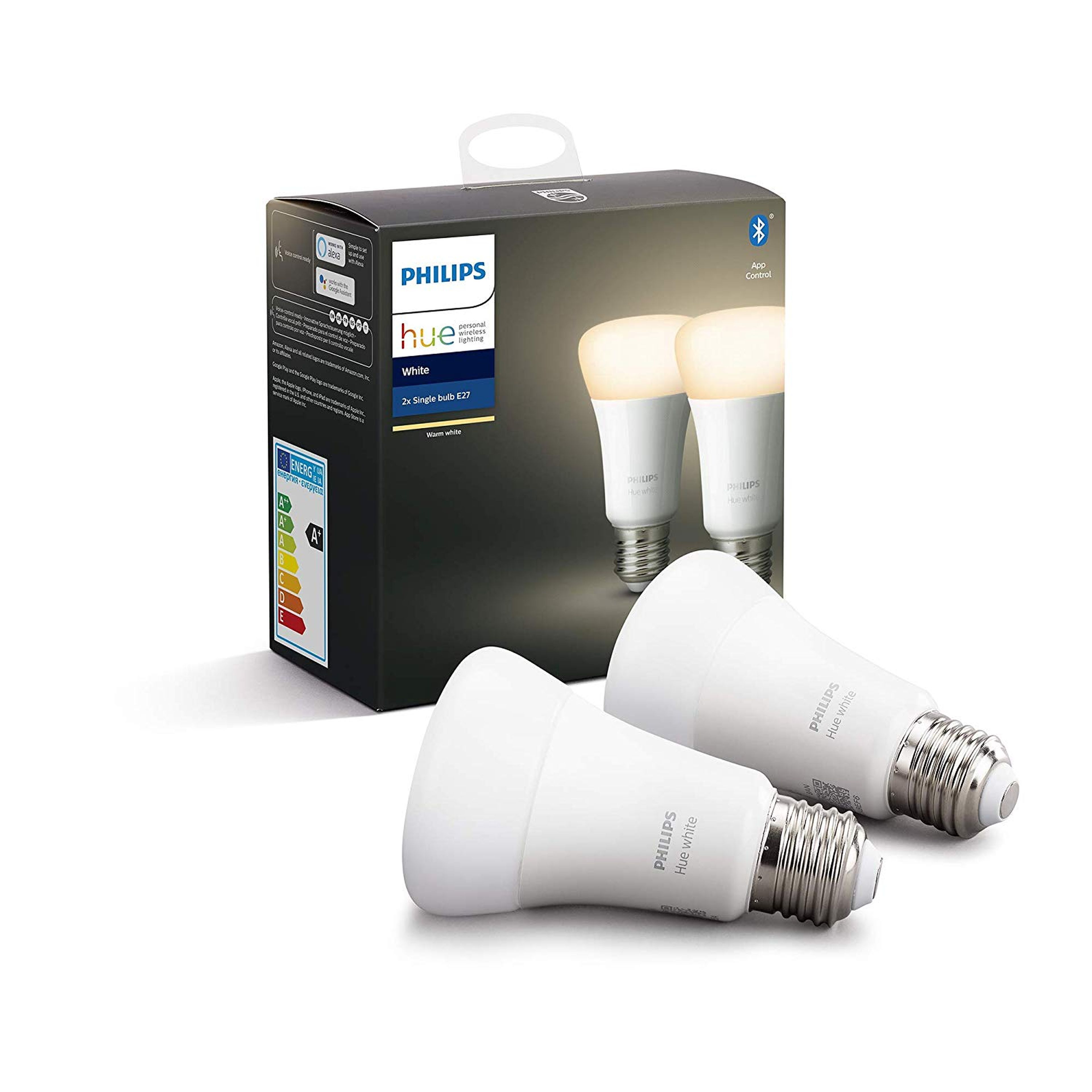 Pack de 2 bombillas LED inteligentes