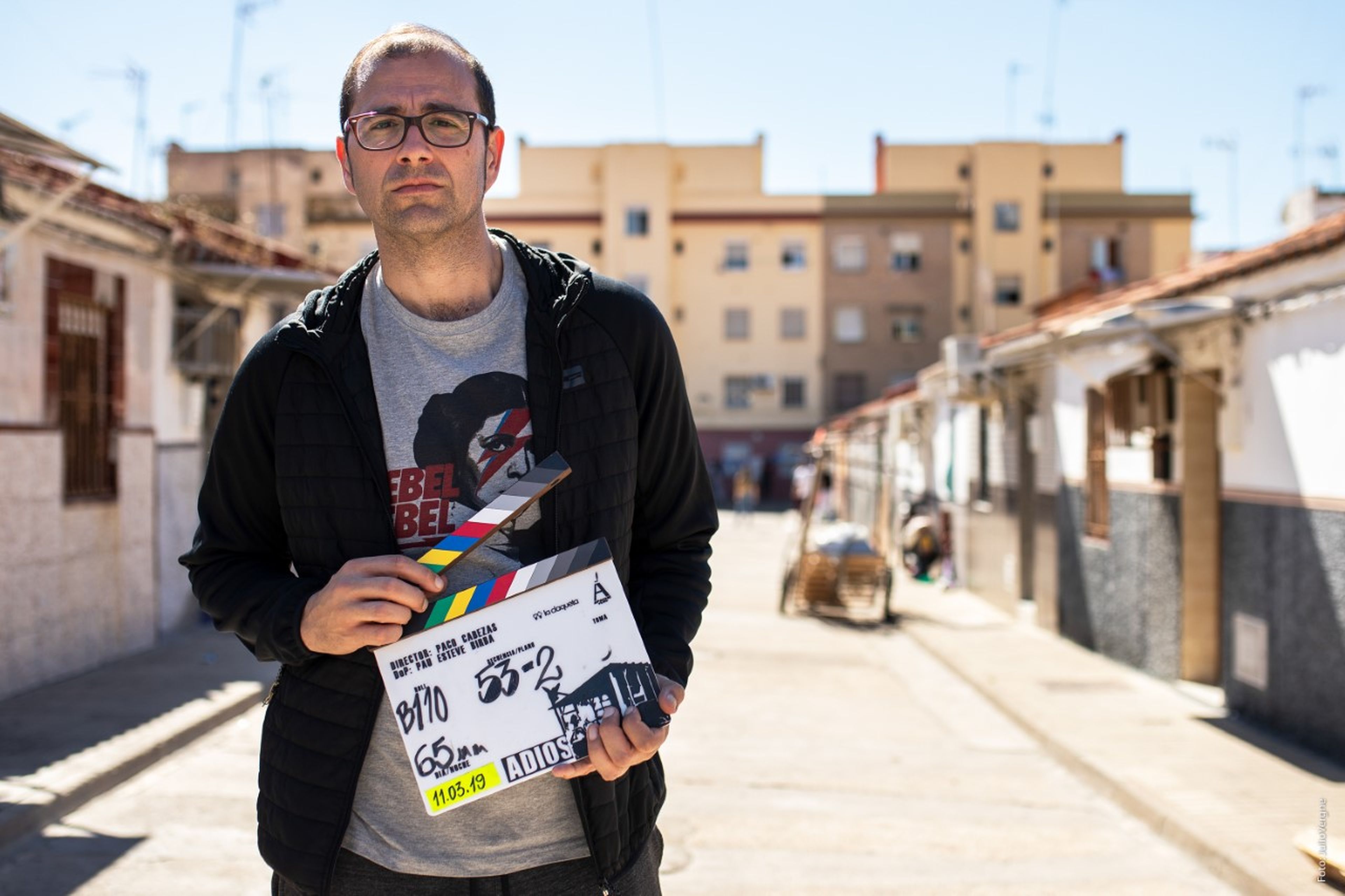 Paco Cabezas, director de cine sevillano, presenta 'Adiós'