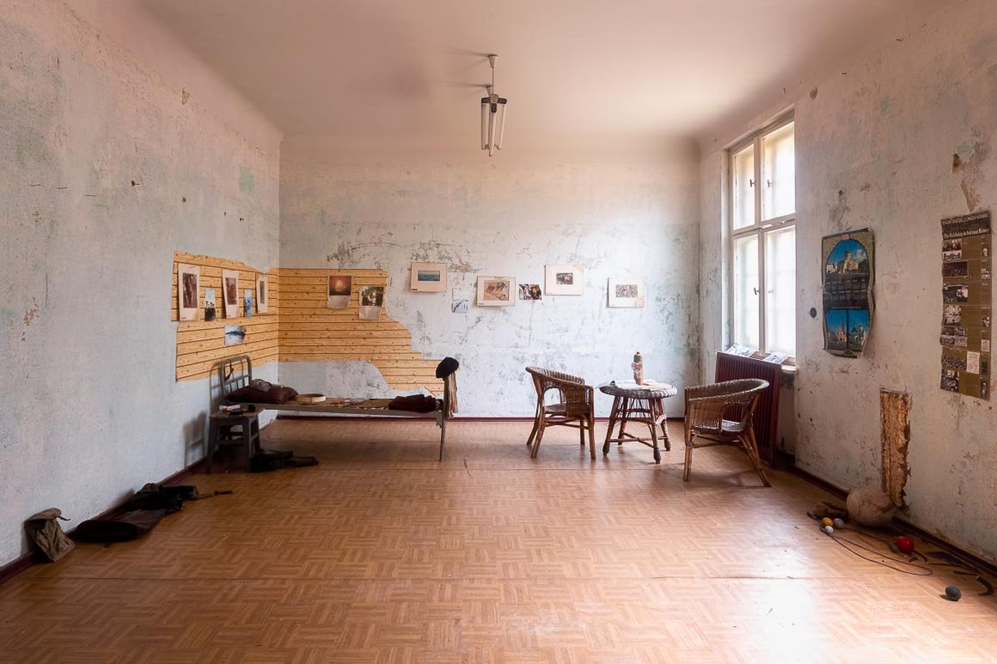 Rooms like this were used by some of the 40,000 Soviet soldiers that lived in the Forbidden City.