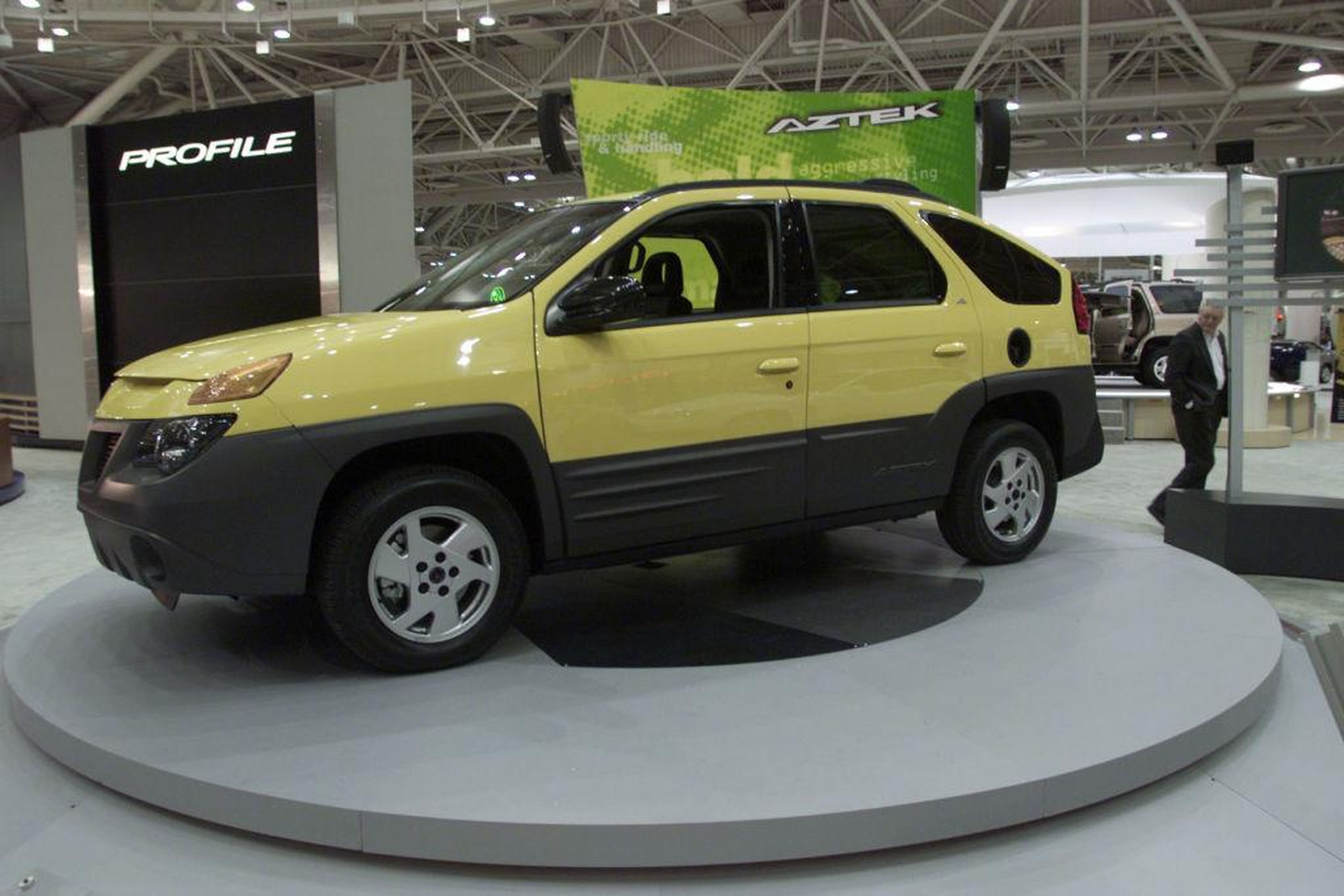 Sorry, but I see some Pontiac Aztek in the Cybertruck. The reviled proto-crossover perhaps deserves more respect than it usually gets.