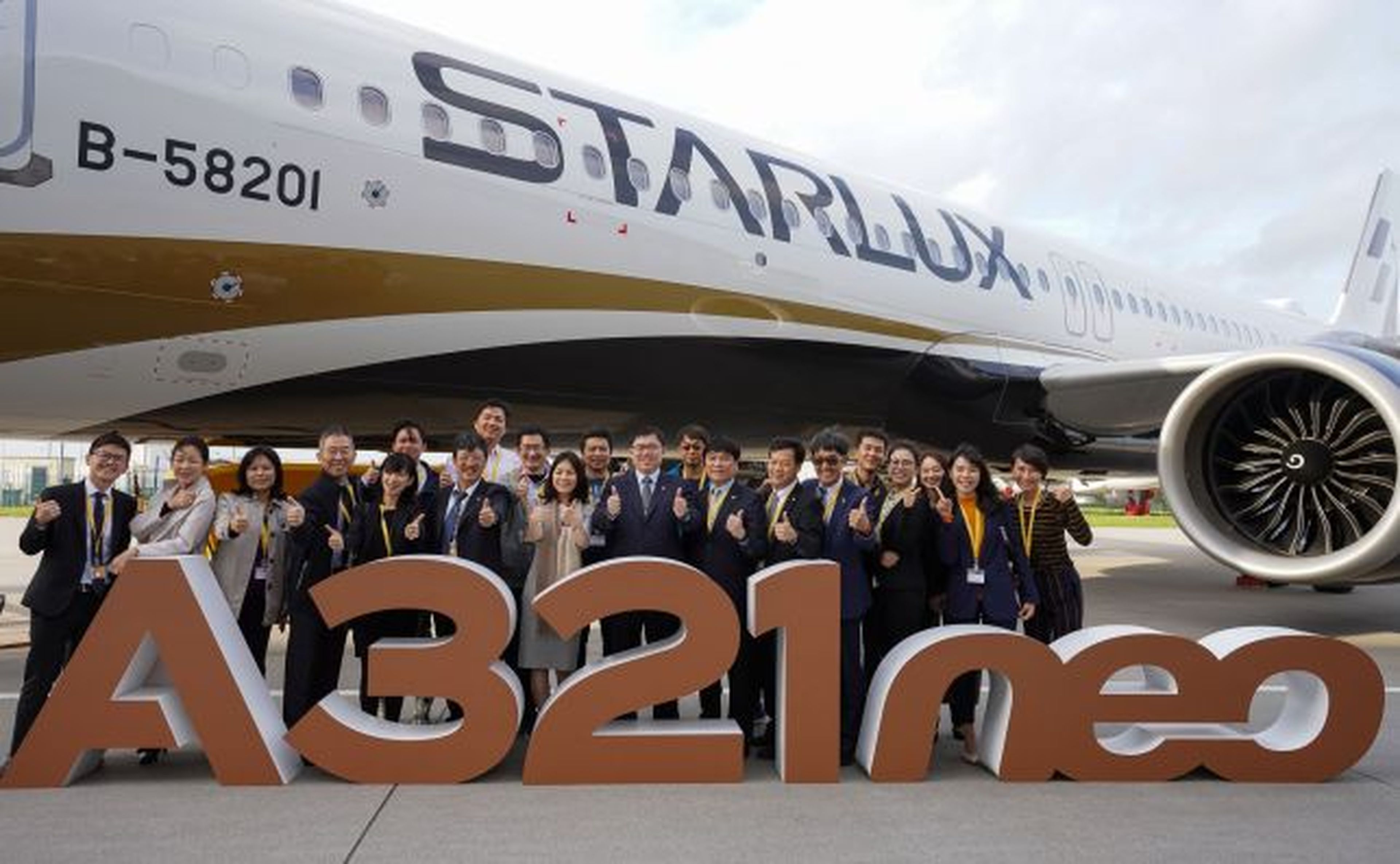 Starlux tendrá una flota integrada por A321neo y A350XWB.