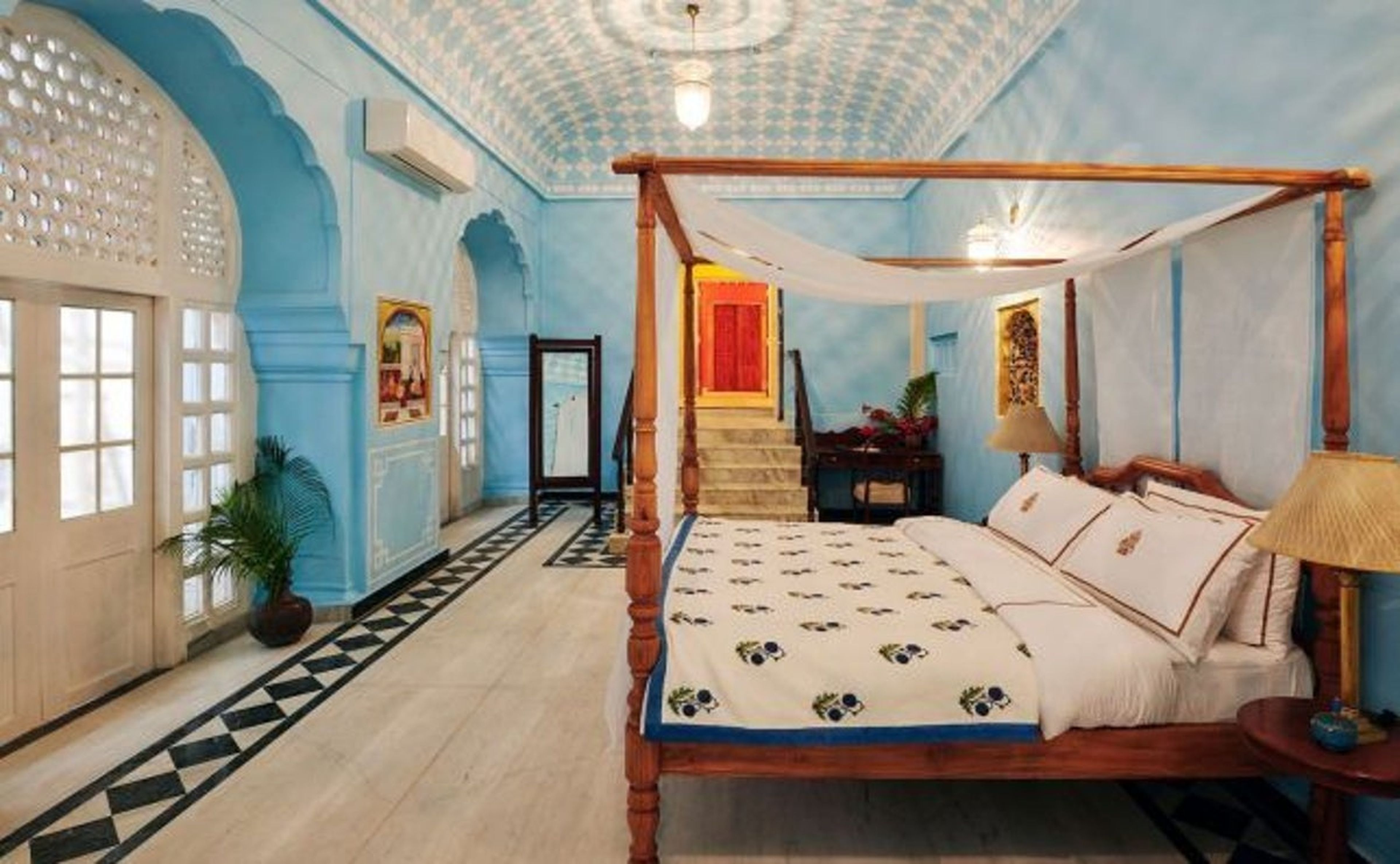 Suite Gudliya en el palacio de Jaipur.