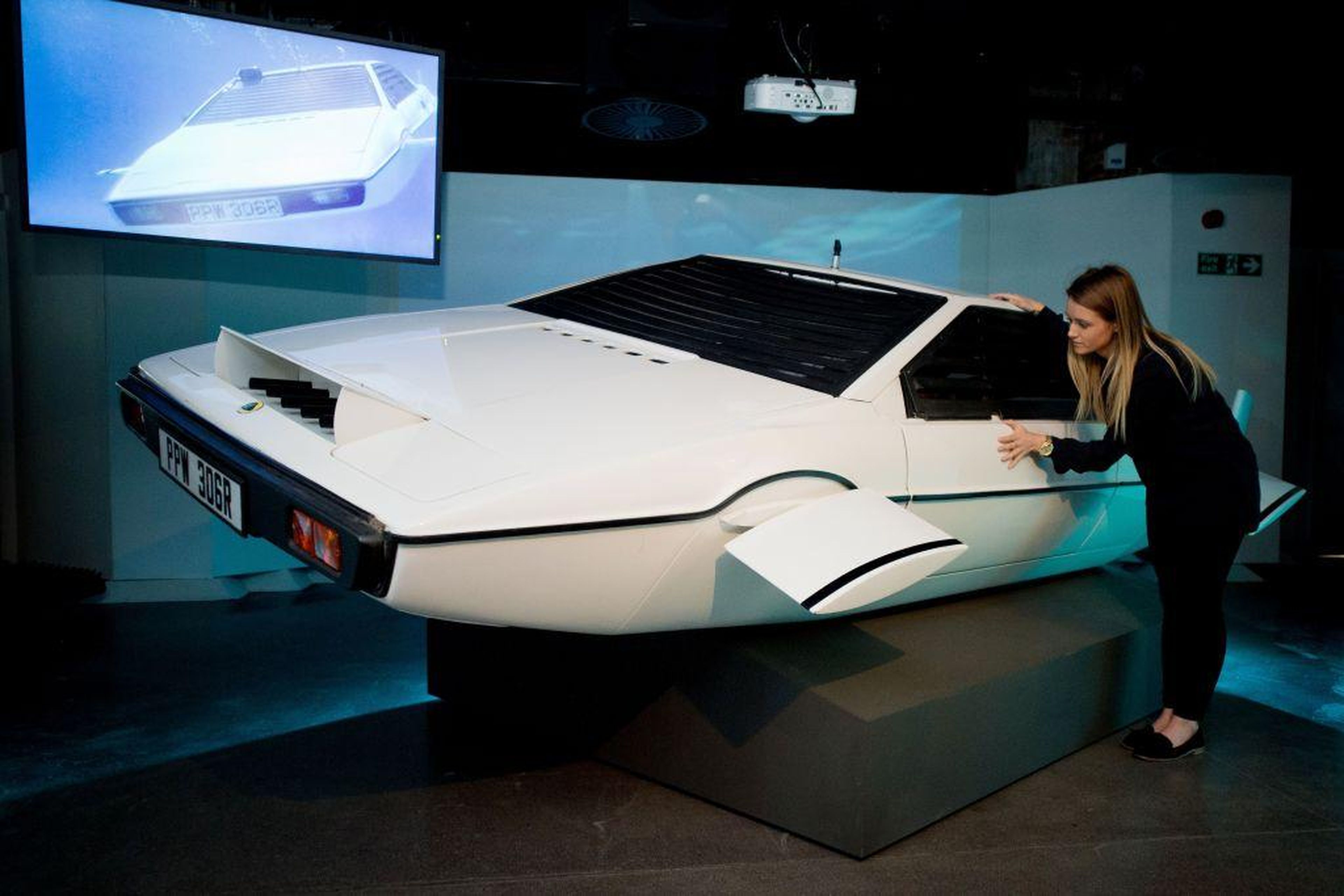 So was the Lotus Esprit S1 from the 1977 James Bond flick "The Spy Who Loved Me." That film car transformed into a submarine — and Musk actually owns the original.