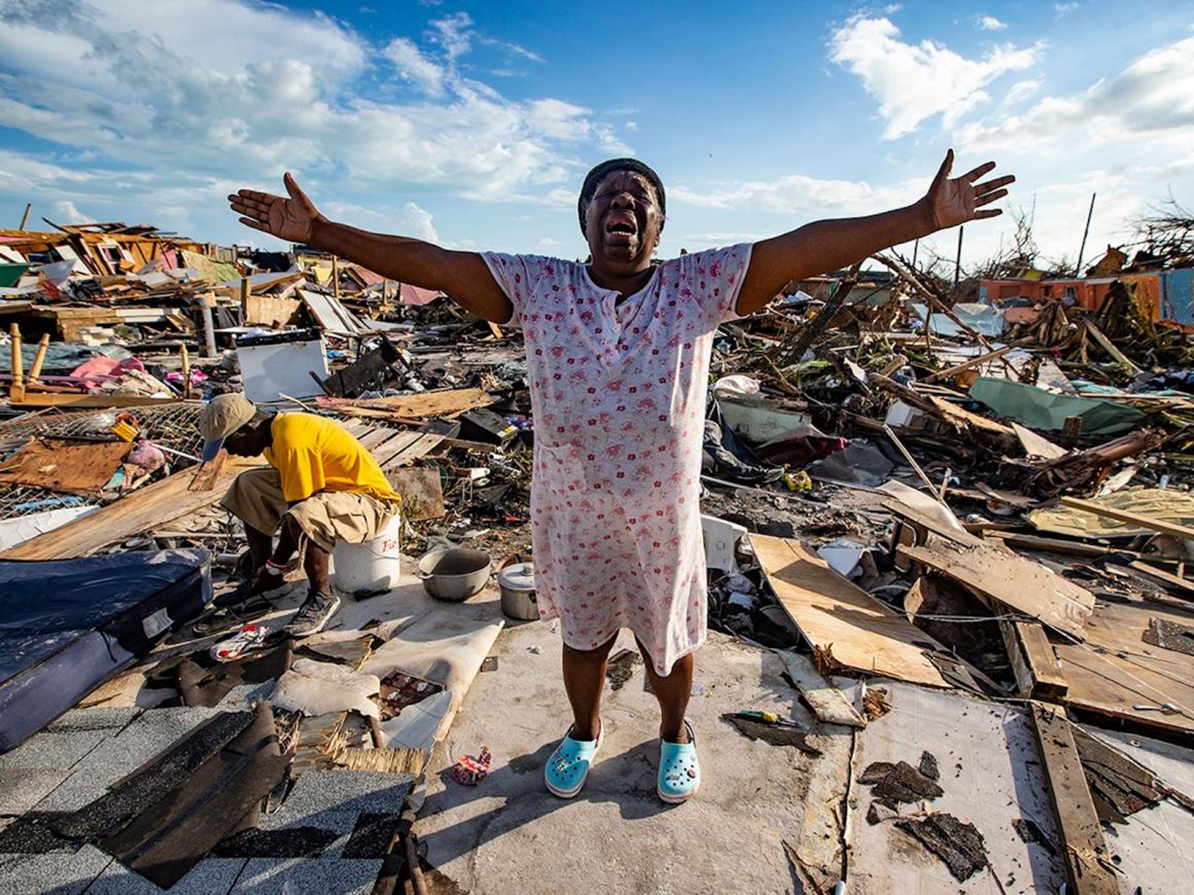 When storms are slower, their forceful winds, heavy rain, and surging tides have much more time to cause destruction. In the Bahamas, Dorian leveled entire towns.