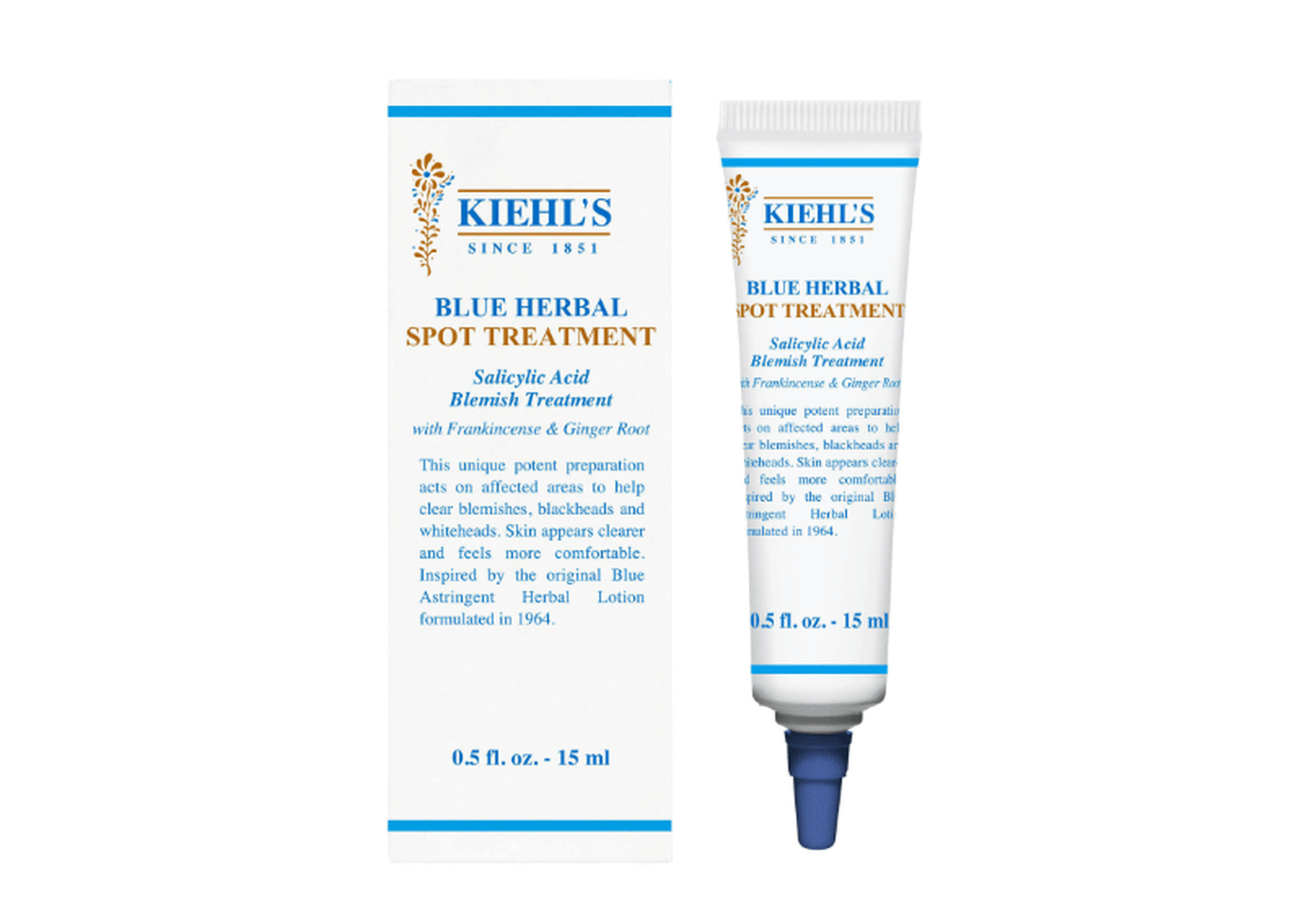 Blue Herbal Spot Treatment de Kiehls.