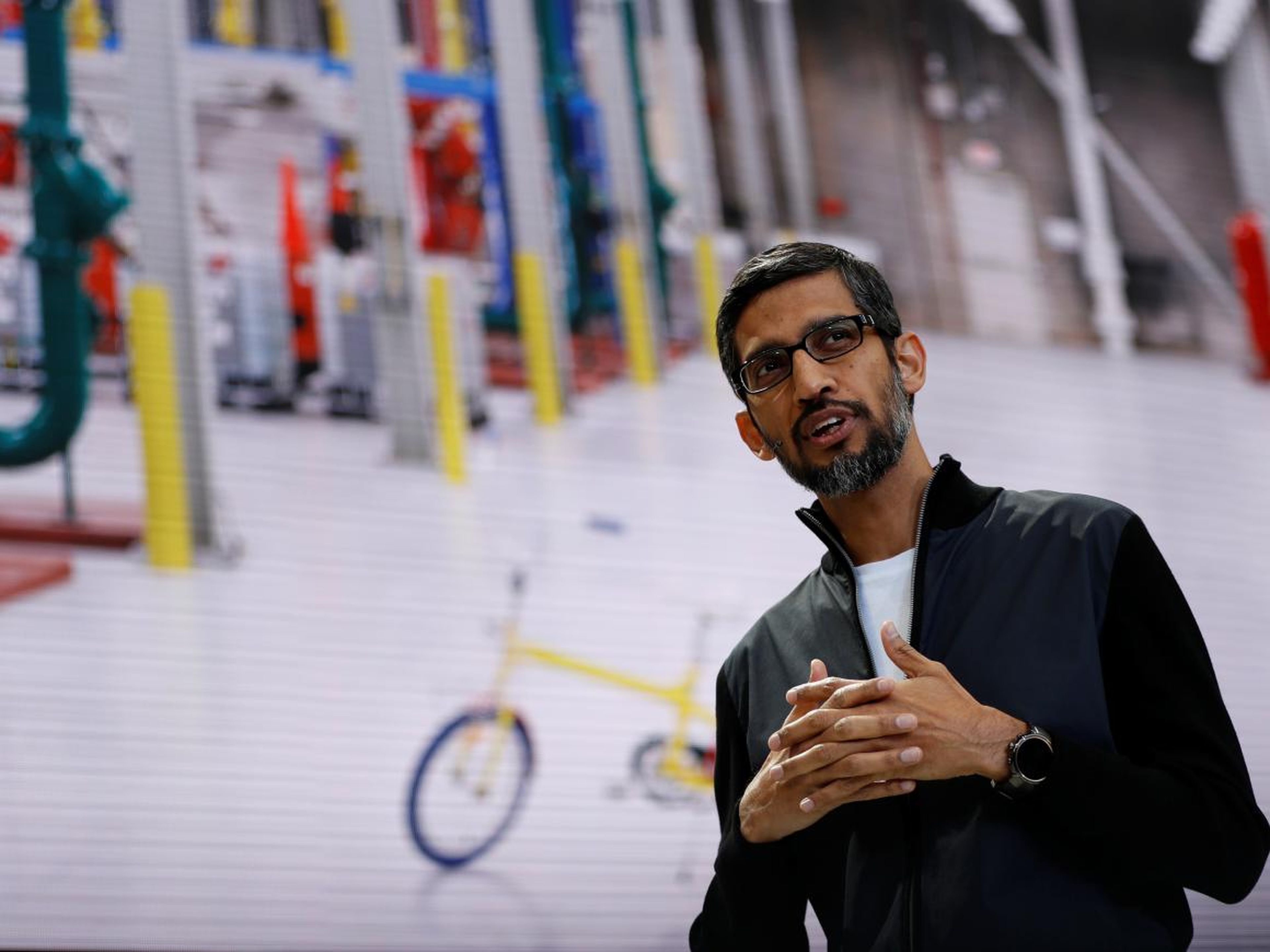 Pichai, nuevo CEO de Alphabet y Google.