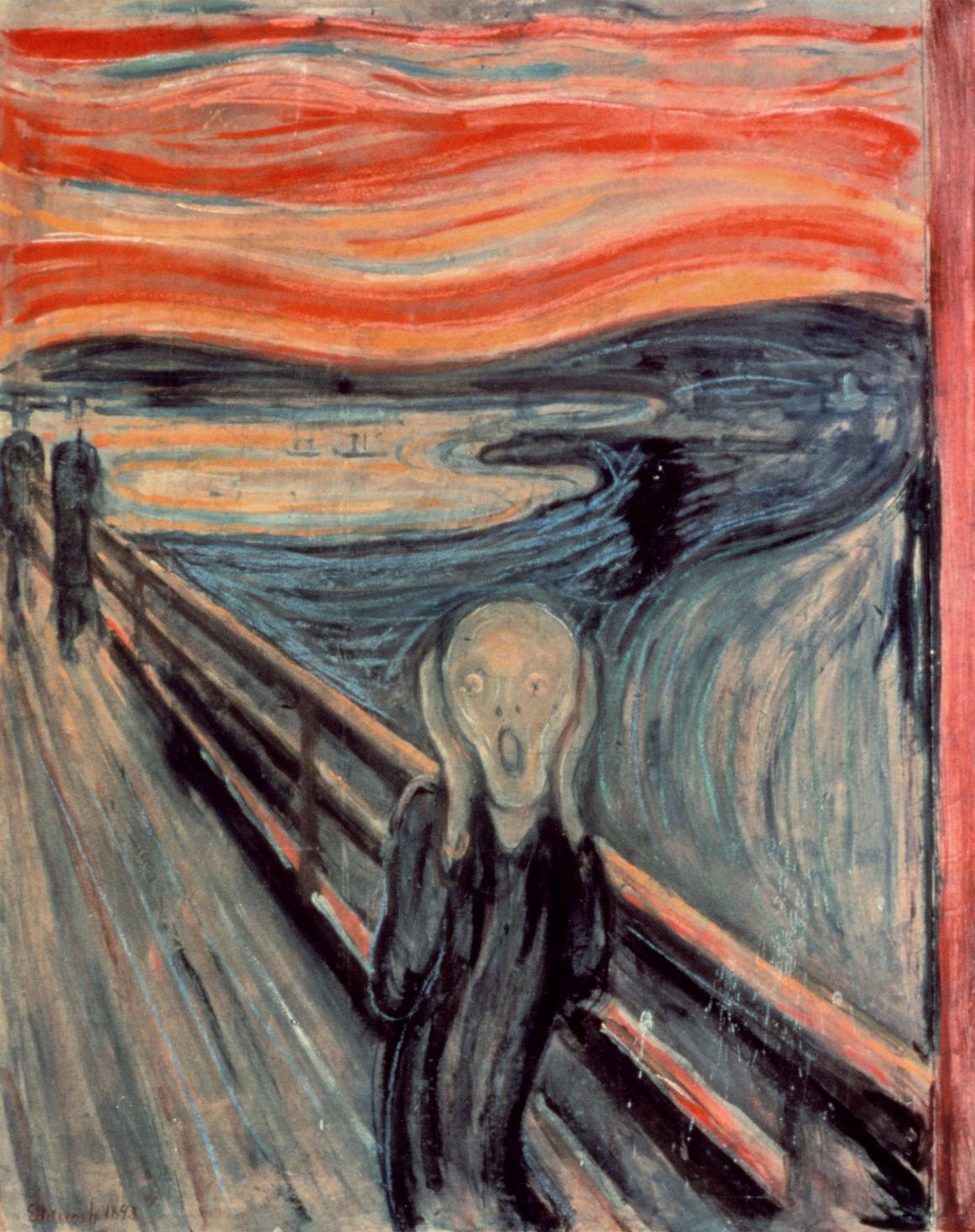 "El grito" de Munch