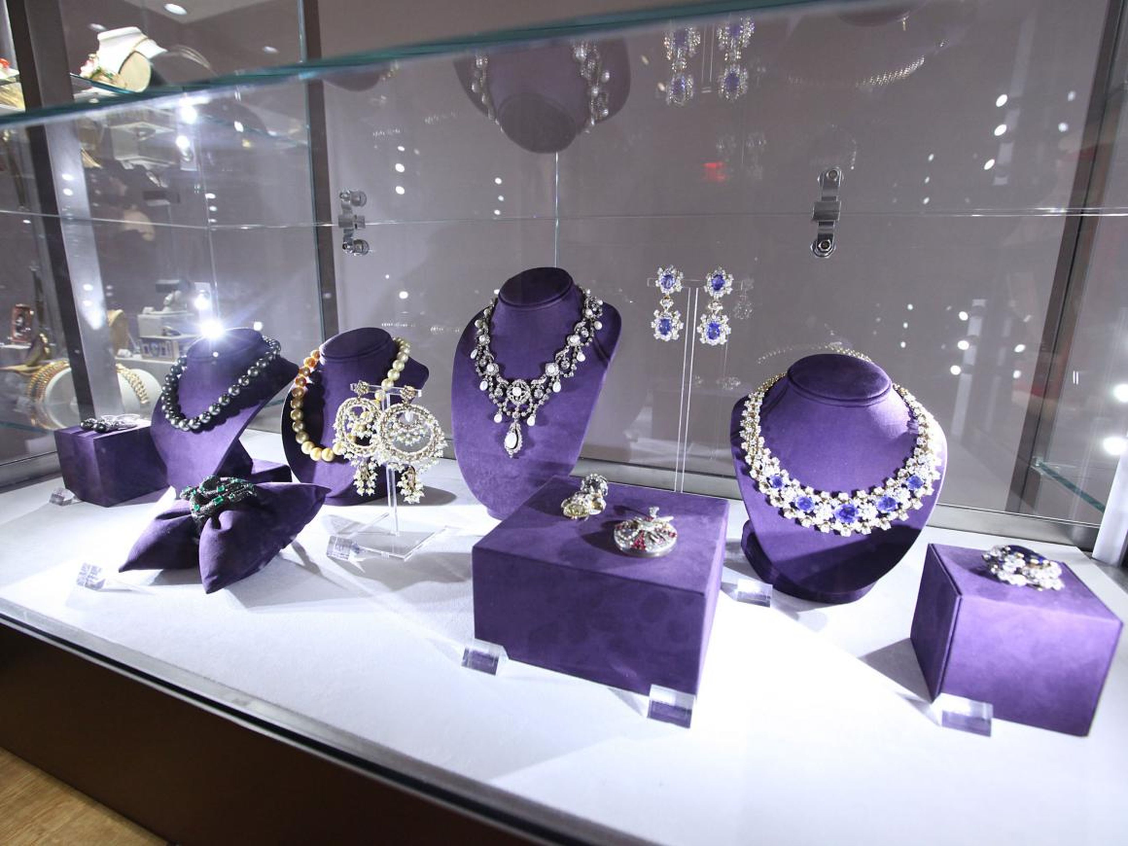La colección de joyas de Elizabeth Taylor estaba llena de objetos raros.
