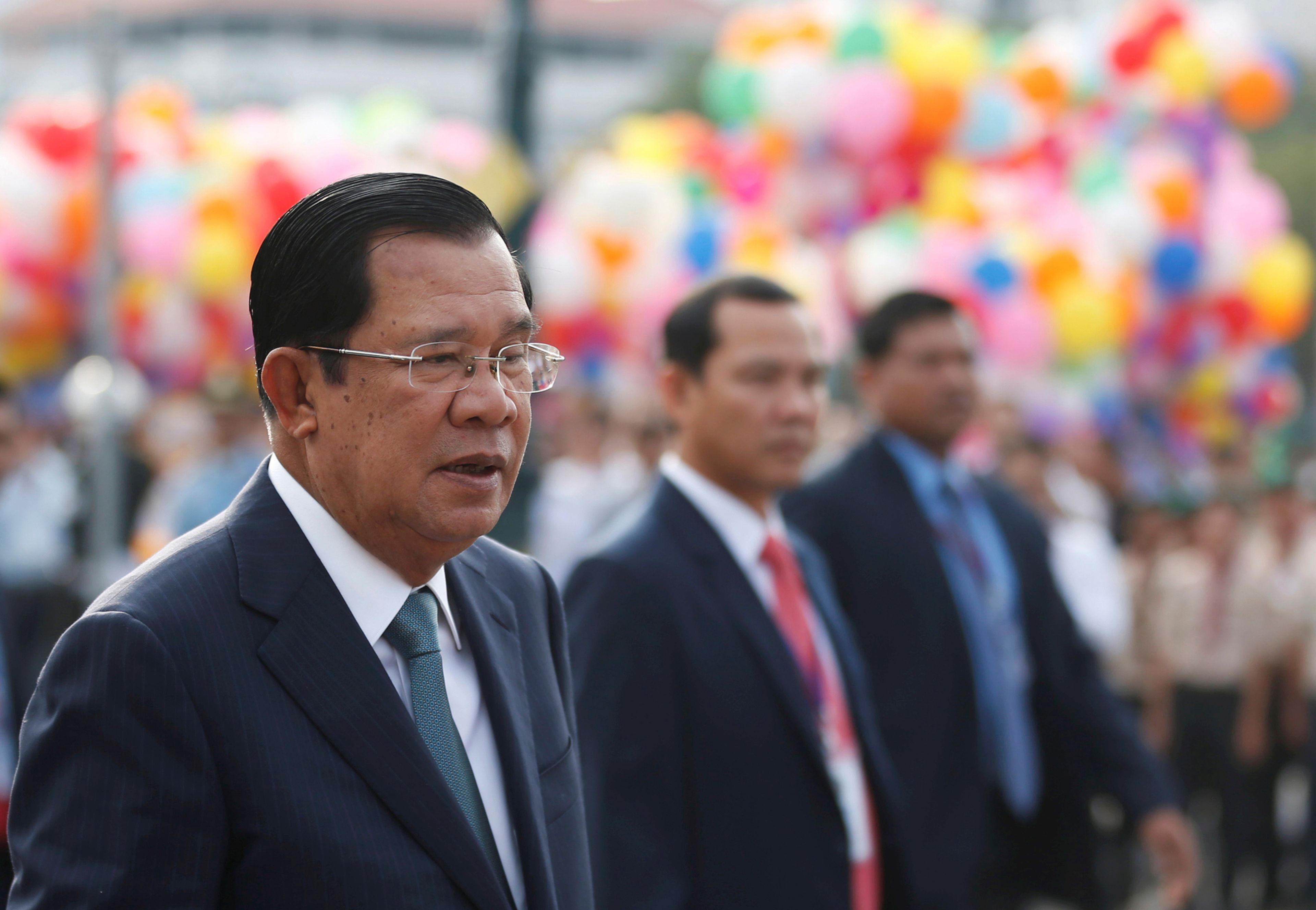 Hun Sen, primer ministro de Camboya