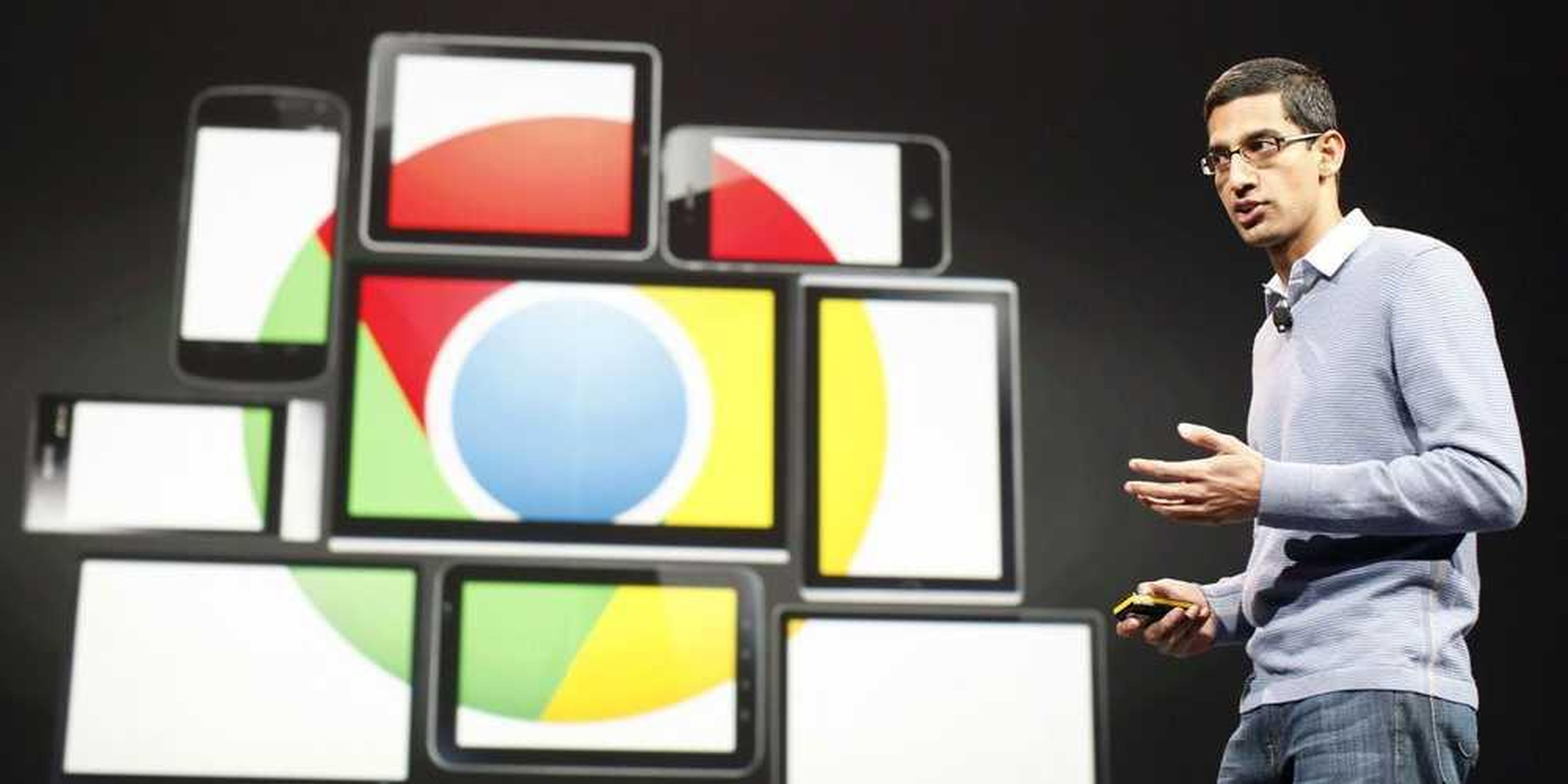 Pichai convenció a Google de lanzar Chrome.