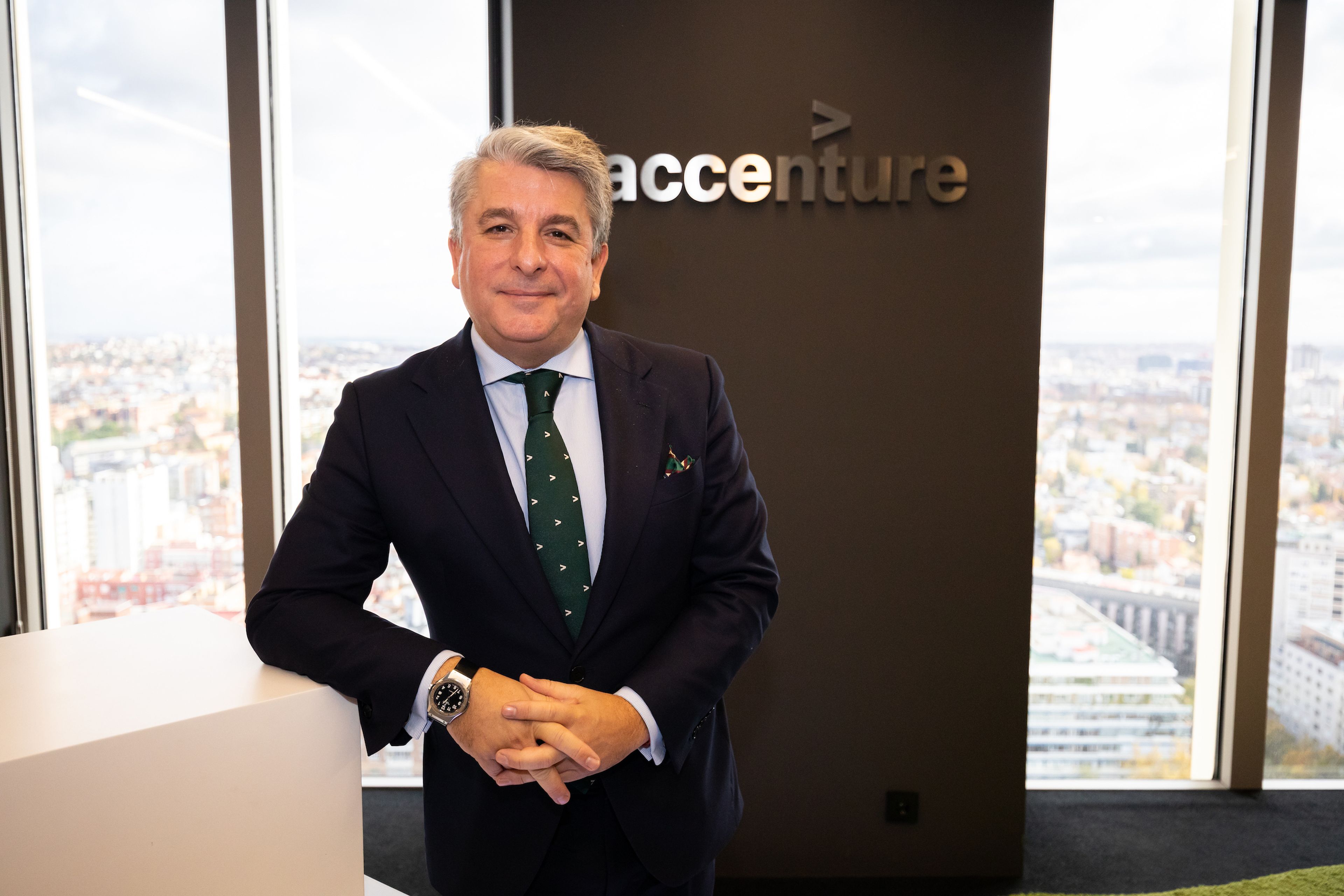Juan Pedro Moreno, presidente de Accenture en España, Portugal e Israel.