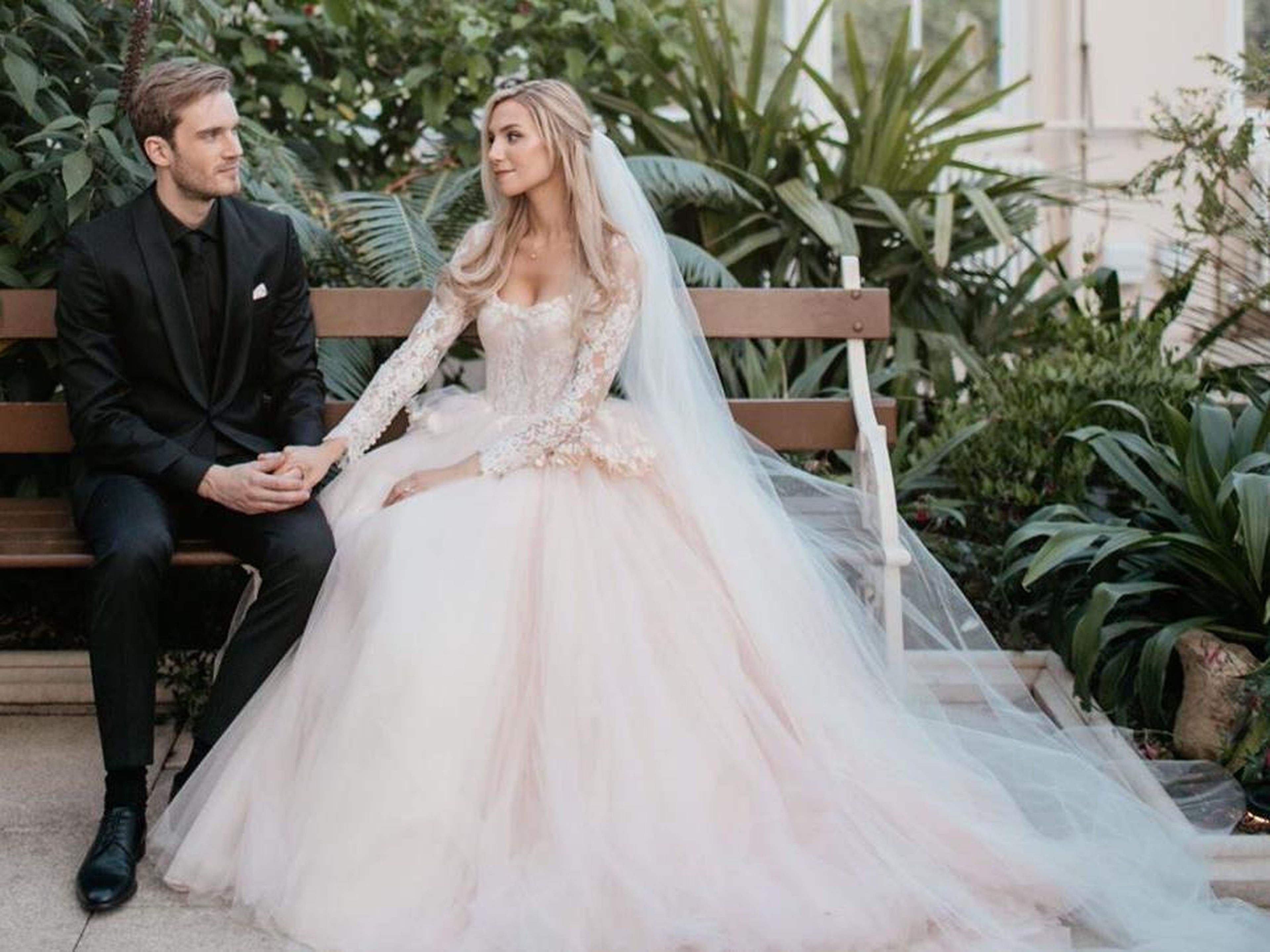 Kjellberg got married on August 19 to Marzia, his girlfriend of nearly eight years. The two got married in London, and some of Kjellberg's YouTube pals were in attendance at the wedding.