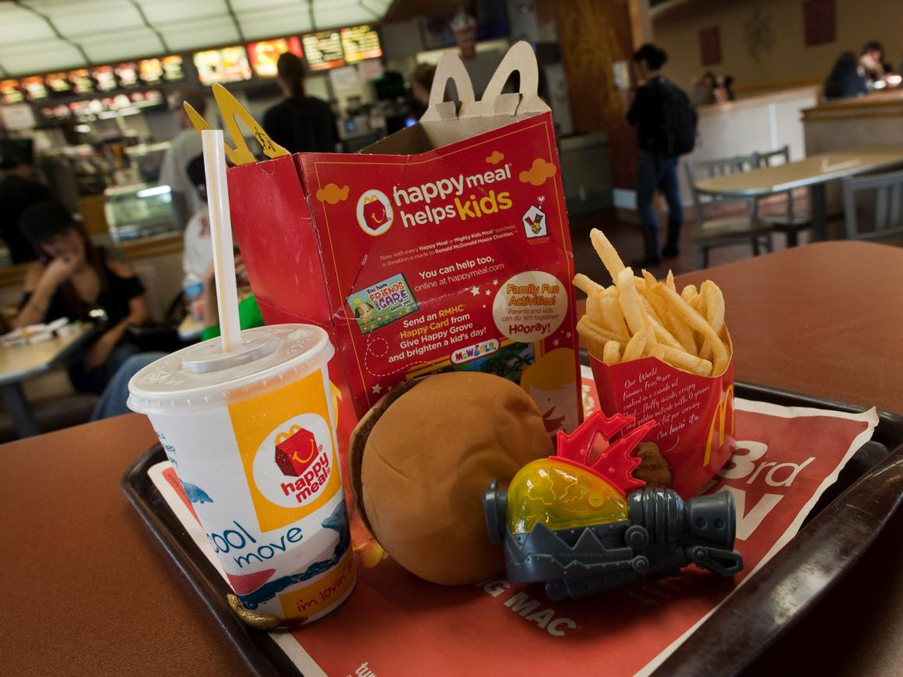 Los juguetes de Happy Meal de McDonald's podrían valer un buen dinero.