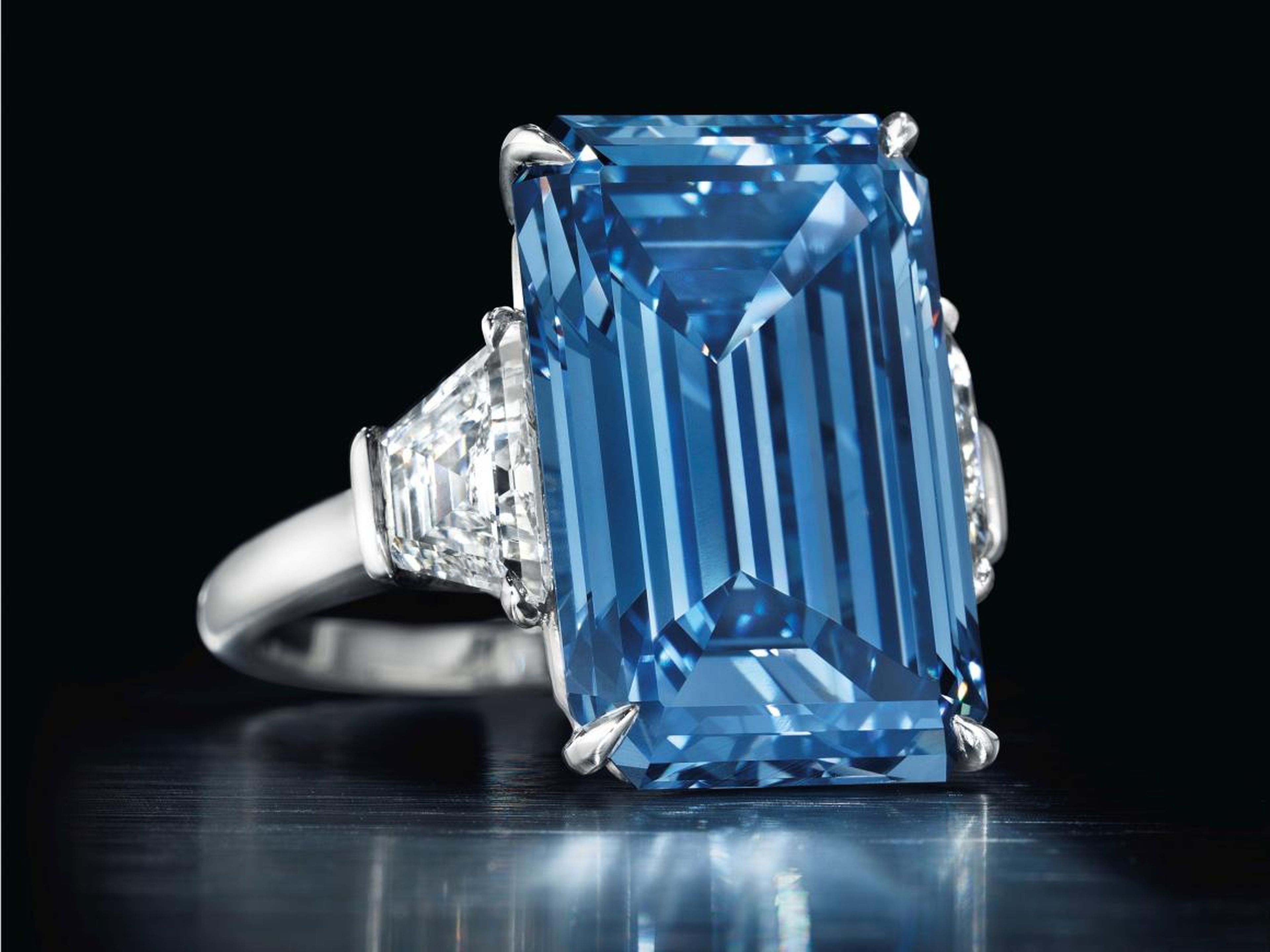 El diamante Oppenheimer Blue.