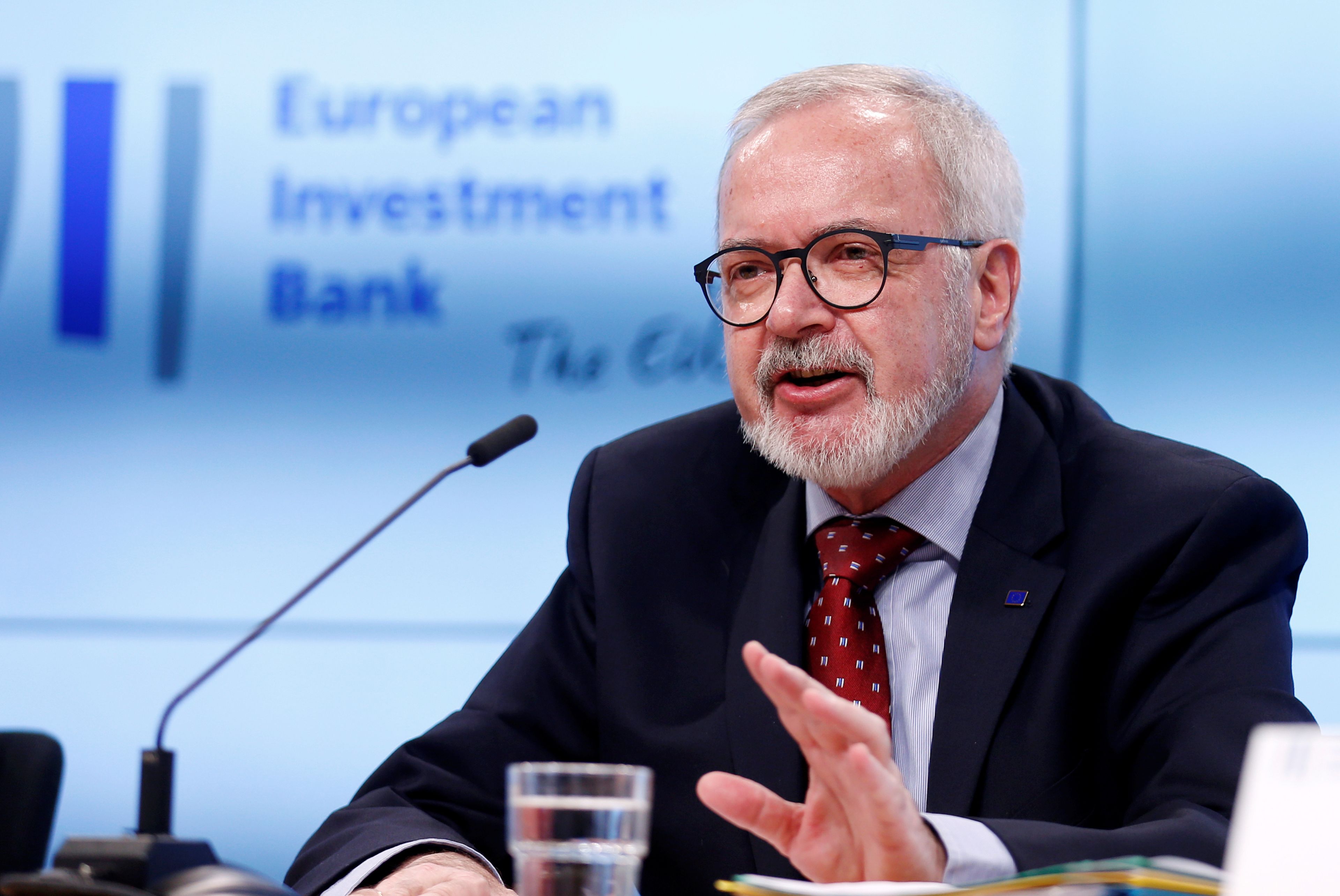 El presidente del Banco Europeo de Inversiones (BEI), Werner Hoyer.