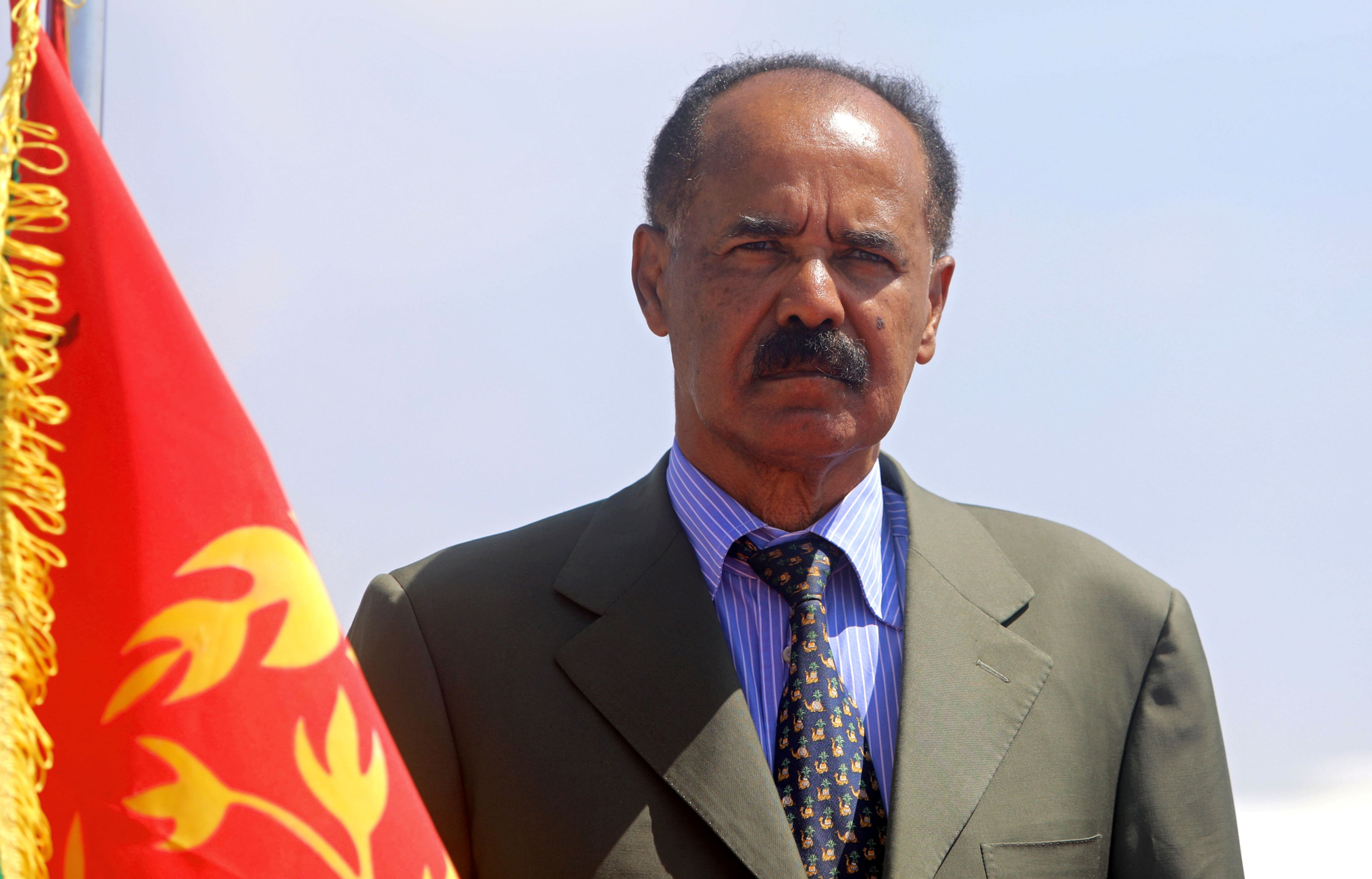 El presidente eritreo, Isaias Afwerki