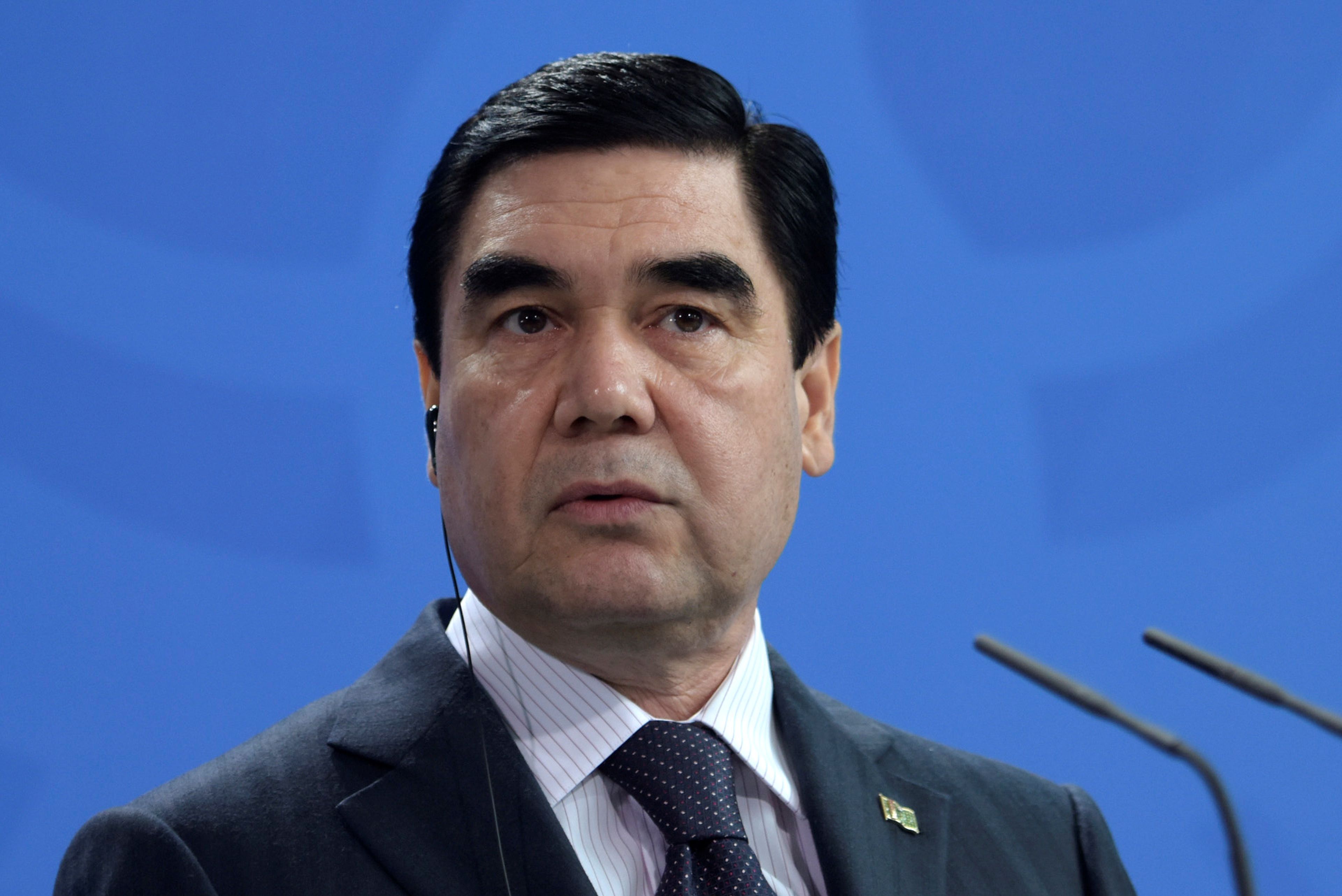 El presidente turkmeno, Gurbanguly Berdimuhamedow