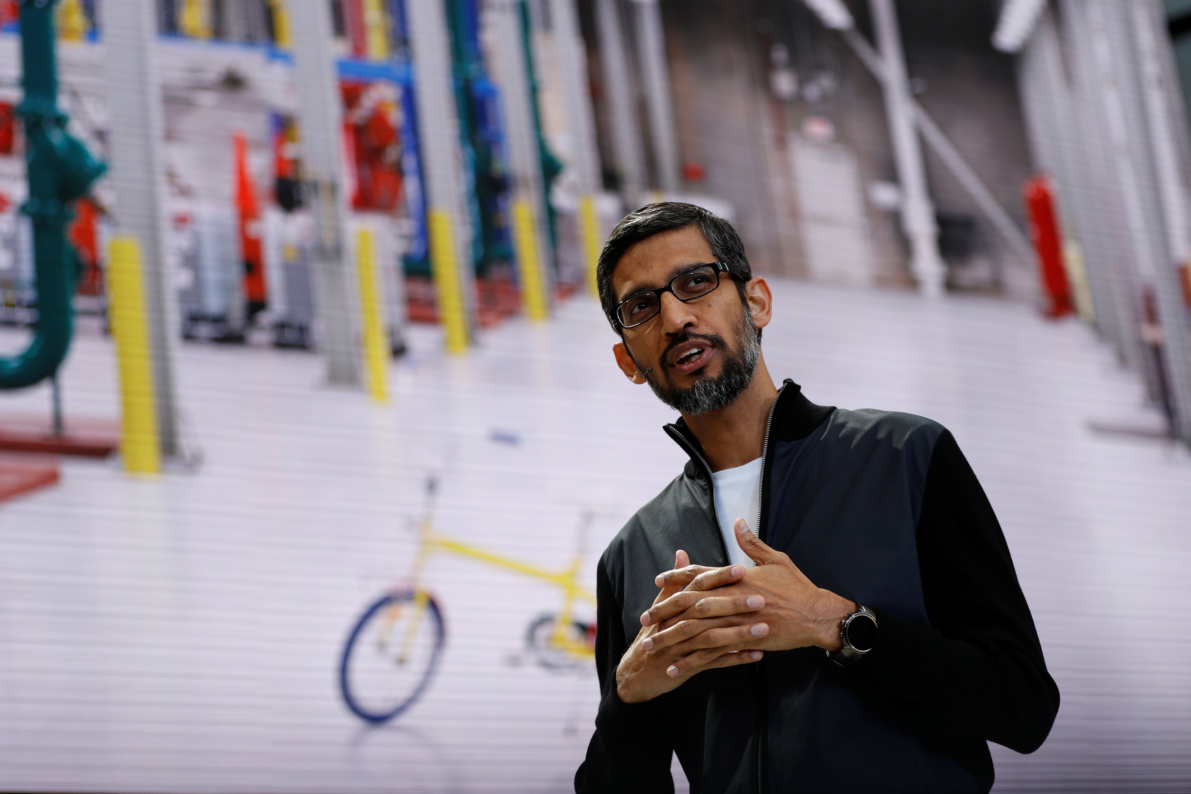 Sundar Pichai, CEO de Google y Alphabet.
