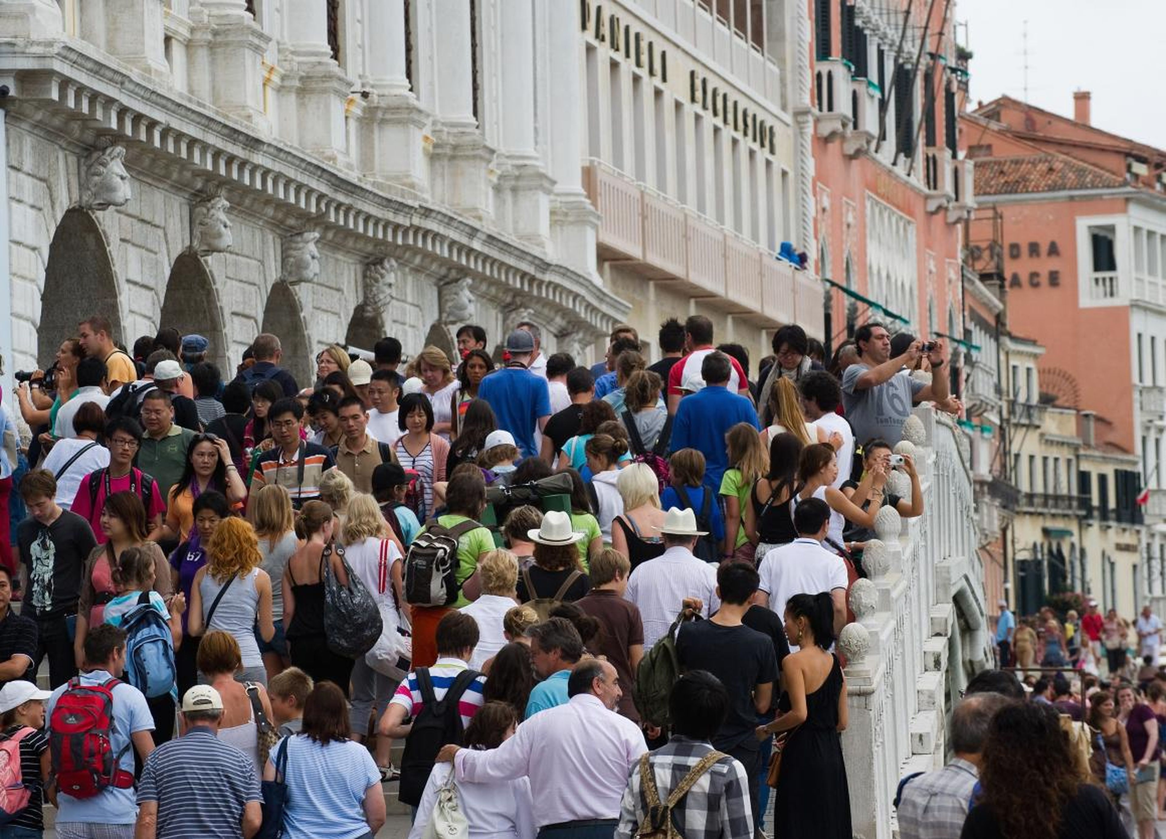 Crowds and Venice are unfortunately kind of a package deal these days.