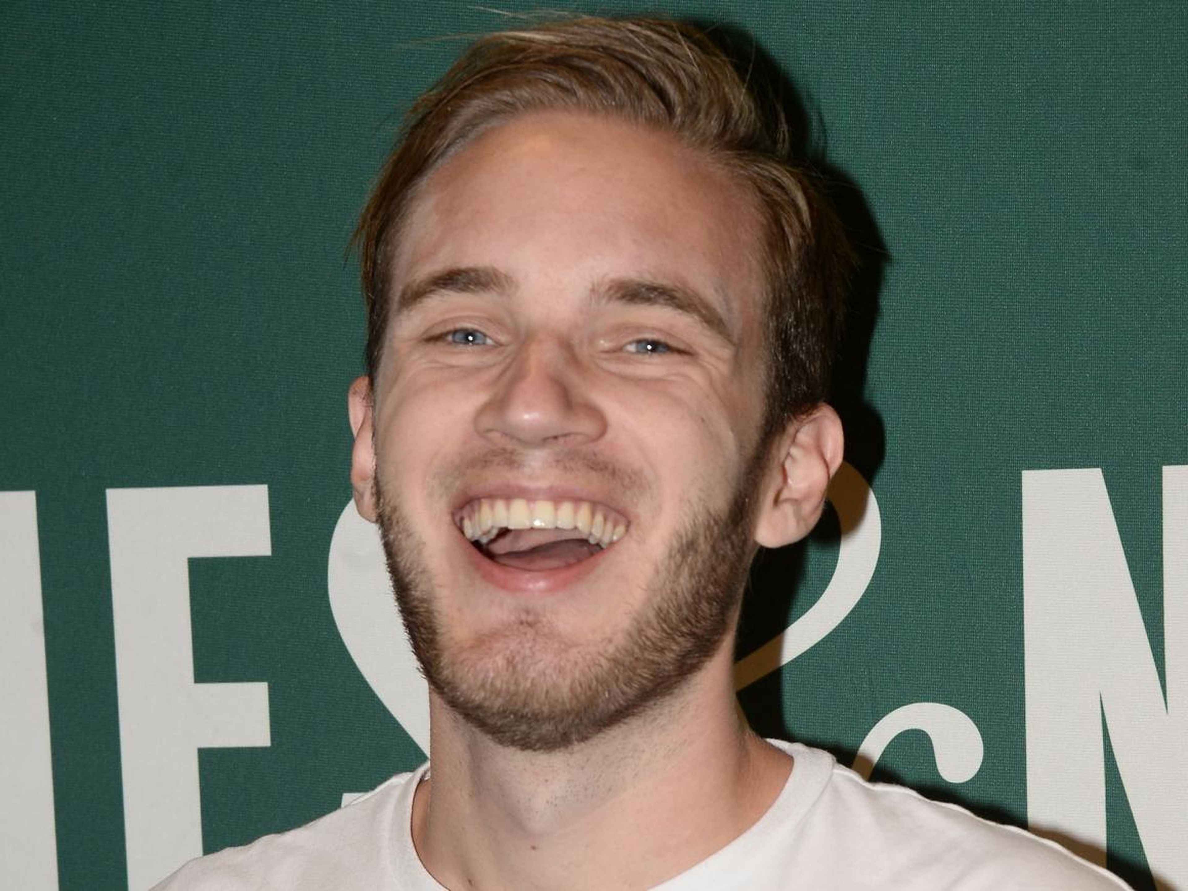 While in school, Kjellberg registered a YouTube account in 2010 under the name "PewDiePie," a combination of some words including the sound a shooting laser makes. After dropping out, Kjellberg decided to pursue a career with his