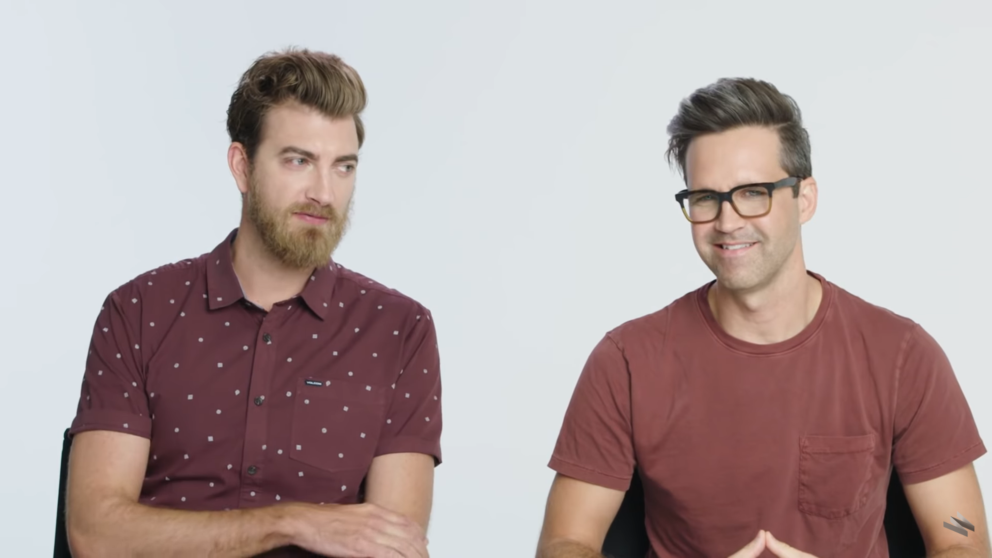 Los youtubers Rhett y Link en una entrevista para Wired